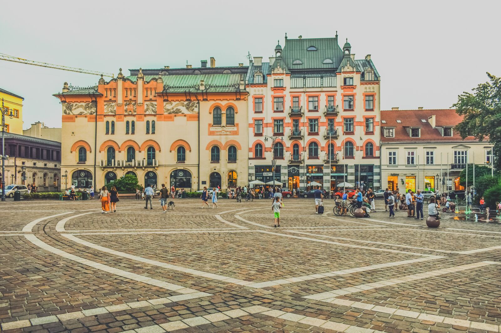 Nikon D3300 sample photo. Square, old buildings, architecture photography