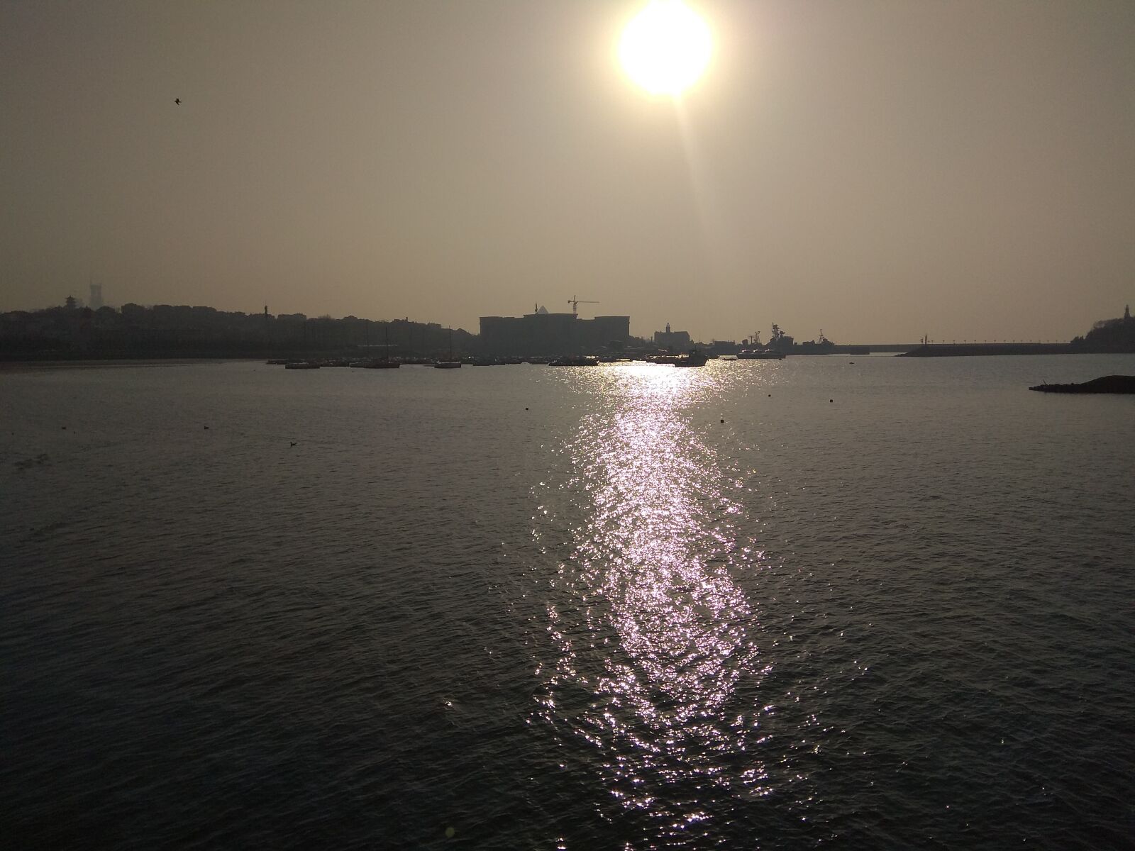 Xiaomi Redmi Note 4X sample photo. Qingdao, boat mooring, sunshine photography
