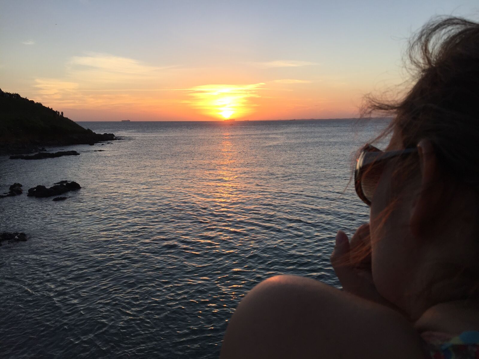 iPhone 6 back camera 4.15mm f/2.2 sample photo. Looking, the, sea, sea photography