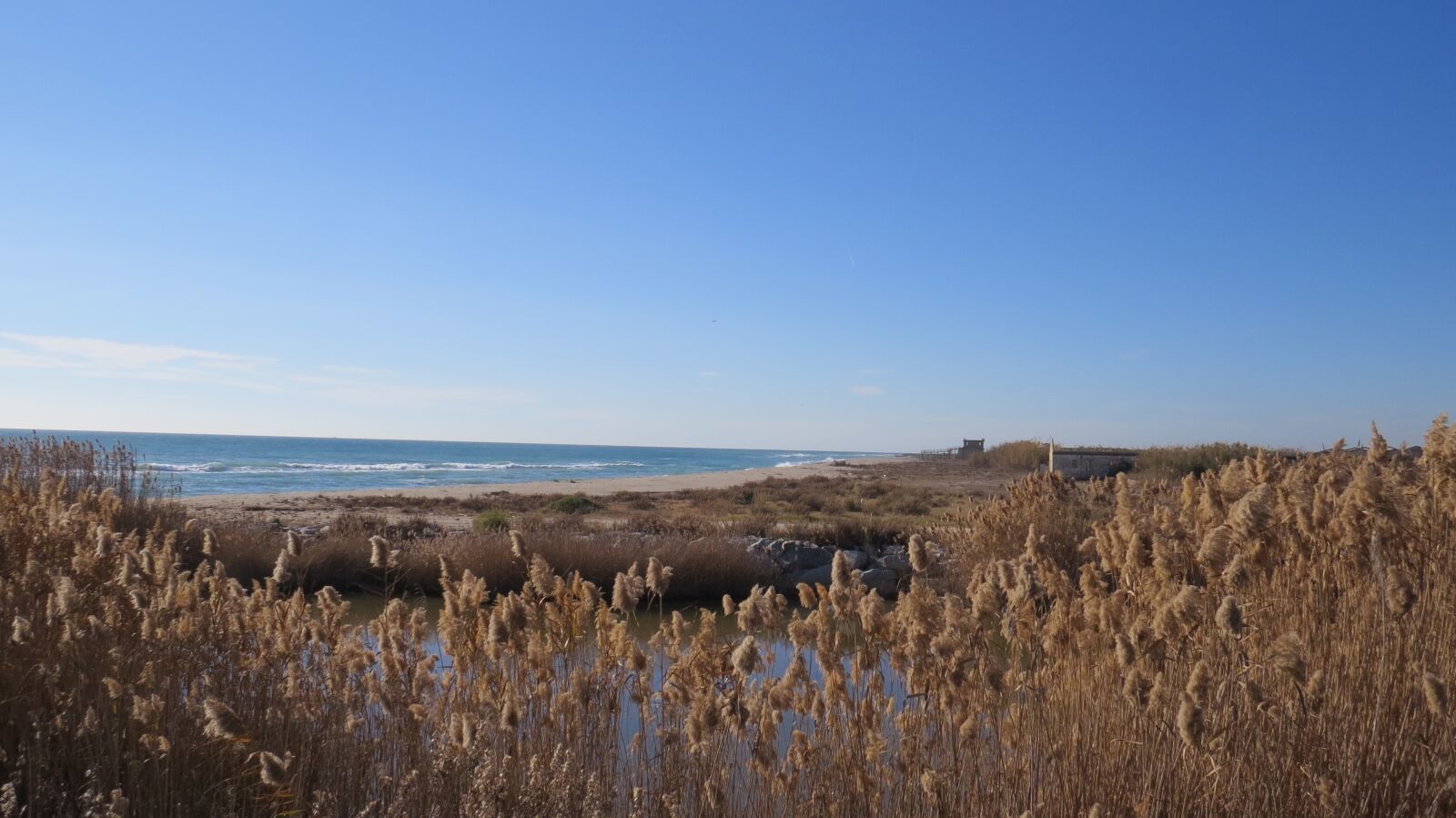 Canon PowerShot SX50 HS sample photo. Beach, sea, blue photography
