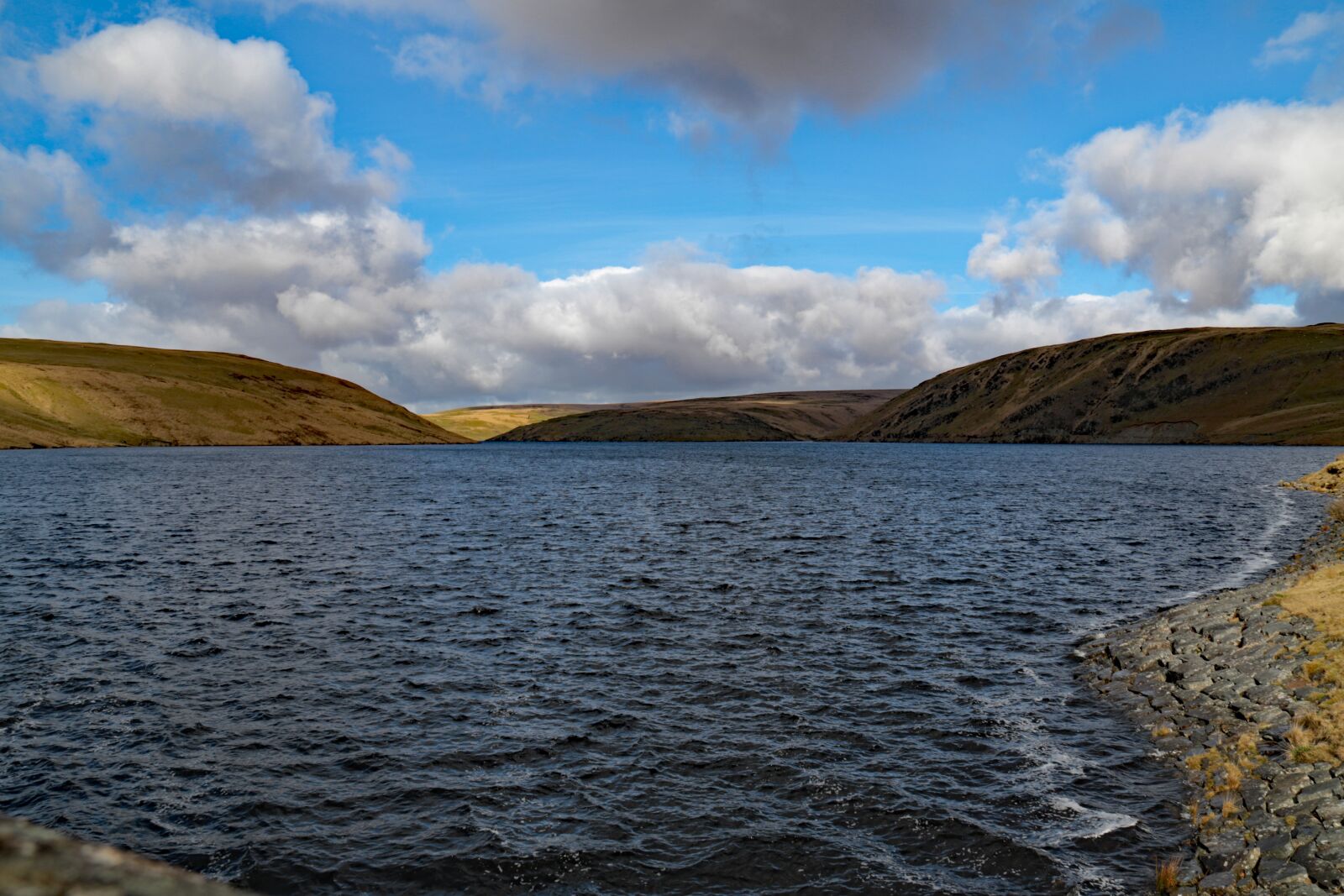 Canon EF-S 18-200mm F3.5-5.6 IS sample photo. Claerwen, elan valley, wales photography