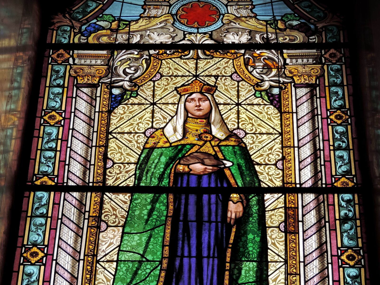 Nikon Coolpix P520 sample photo. Orthodox, queen, serbia, stained photography