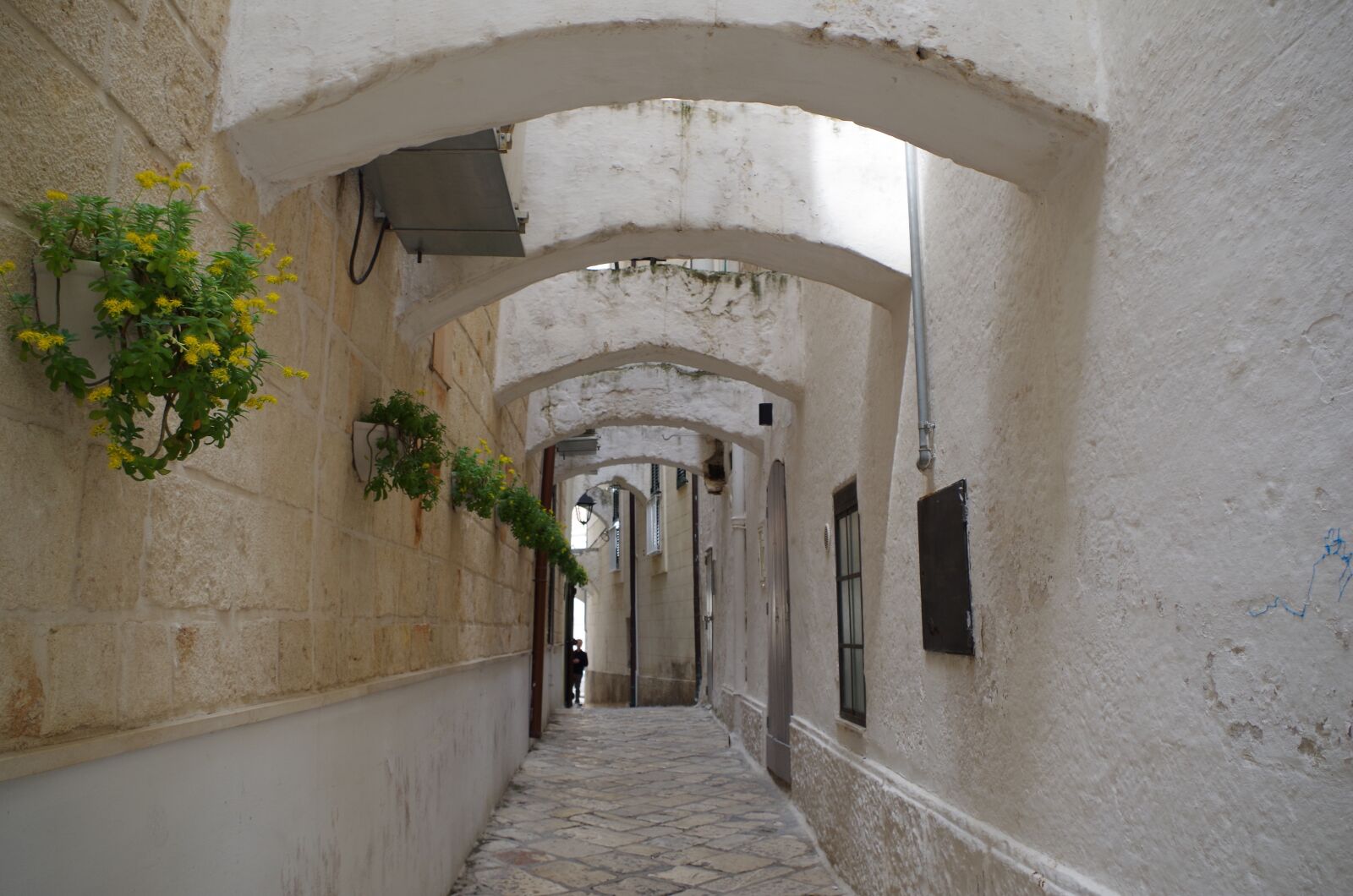 Pentax K-50 sample photo. Monopoli, puglia, borgo photography