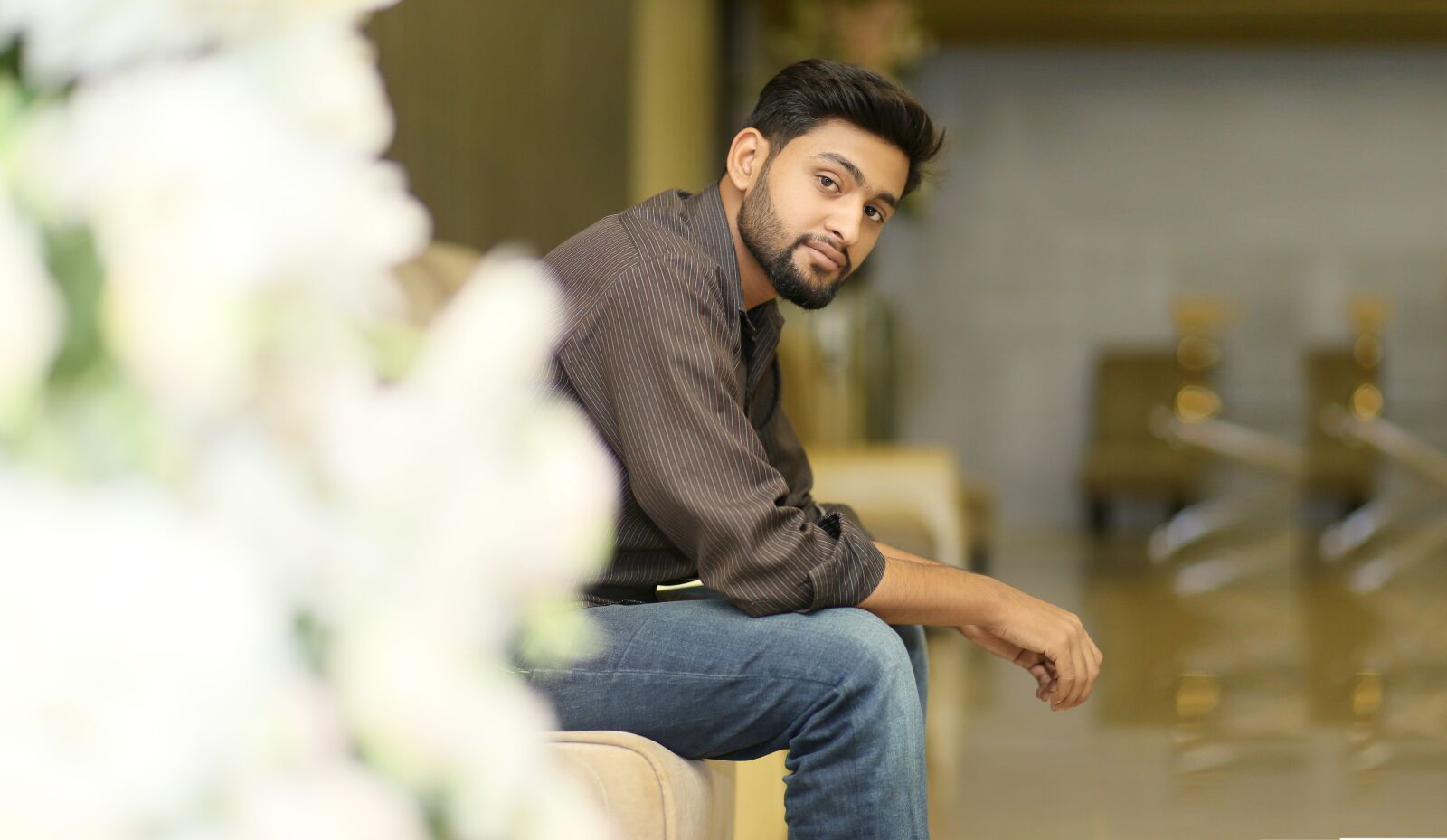 Canon EF 85mm F1.8 USM sample photo. Pakistani model, boy, model photography