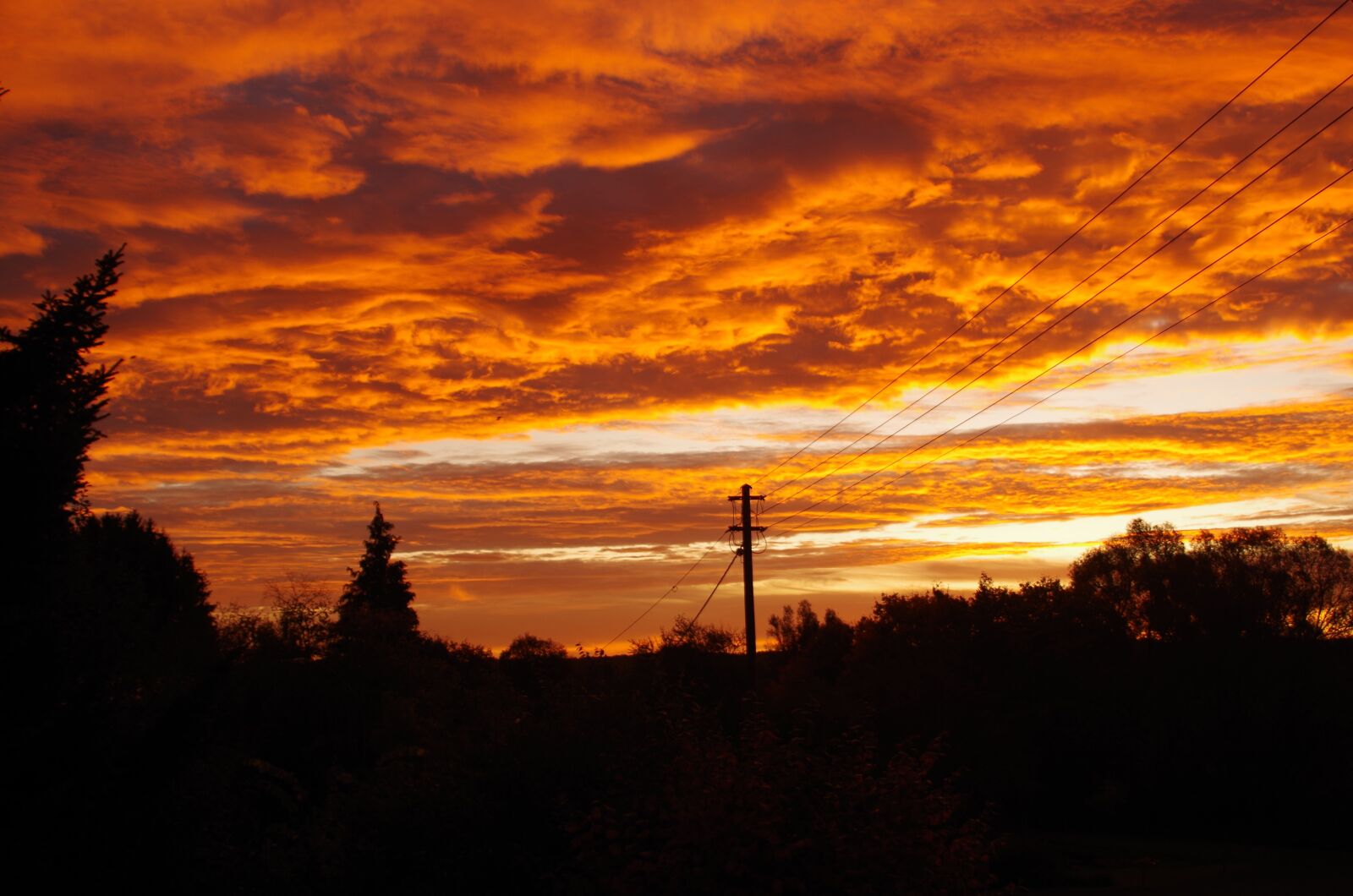Pentax K-50 sample photo. Sunrise, clouds, sky photography