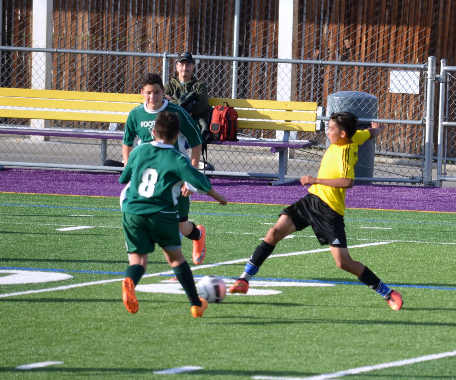 Nikon D5100 sample photo. Soccer, team, field photography