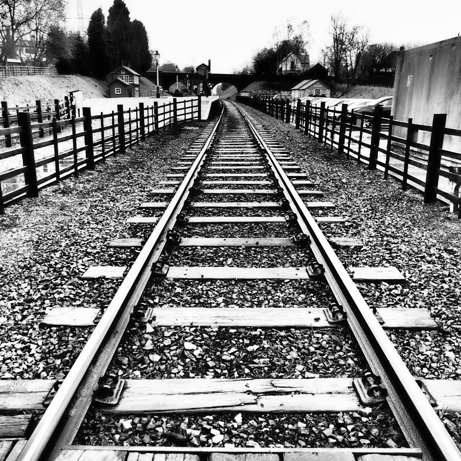 Olympus OM-D E-M1 sample photo. Railway, square, train photography