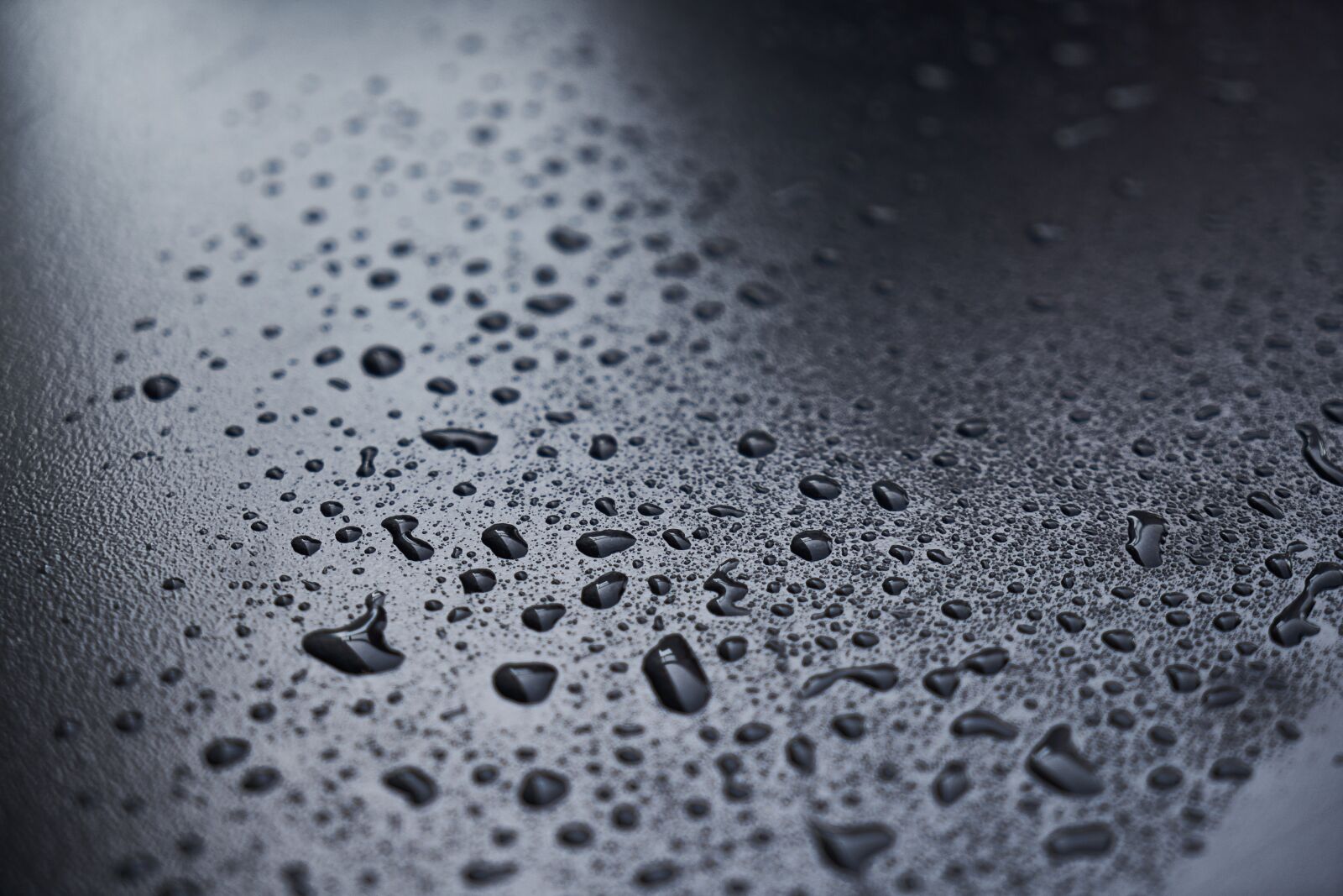 Sony a7R II sample photo. Abstract, drop, grey photography