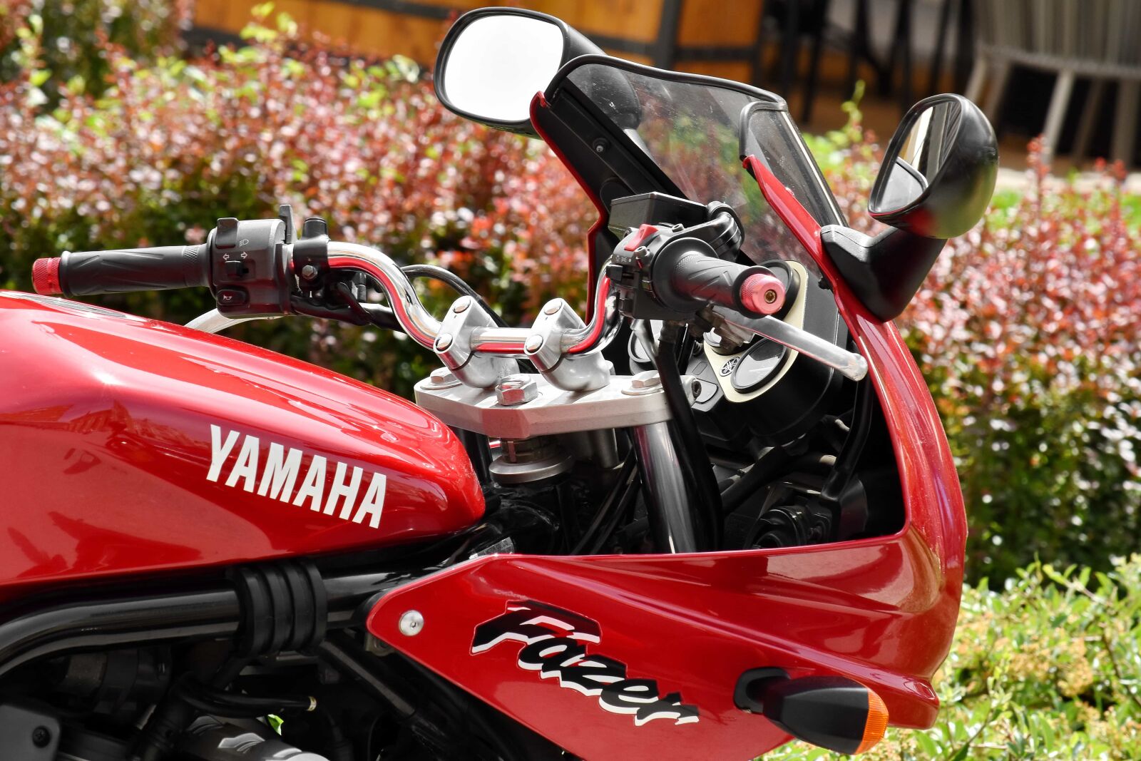 Nikon D5500 sample photo. Engine, metallic, motorcycle, red photography
