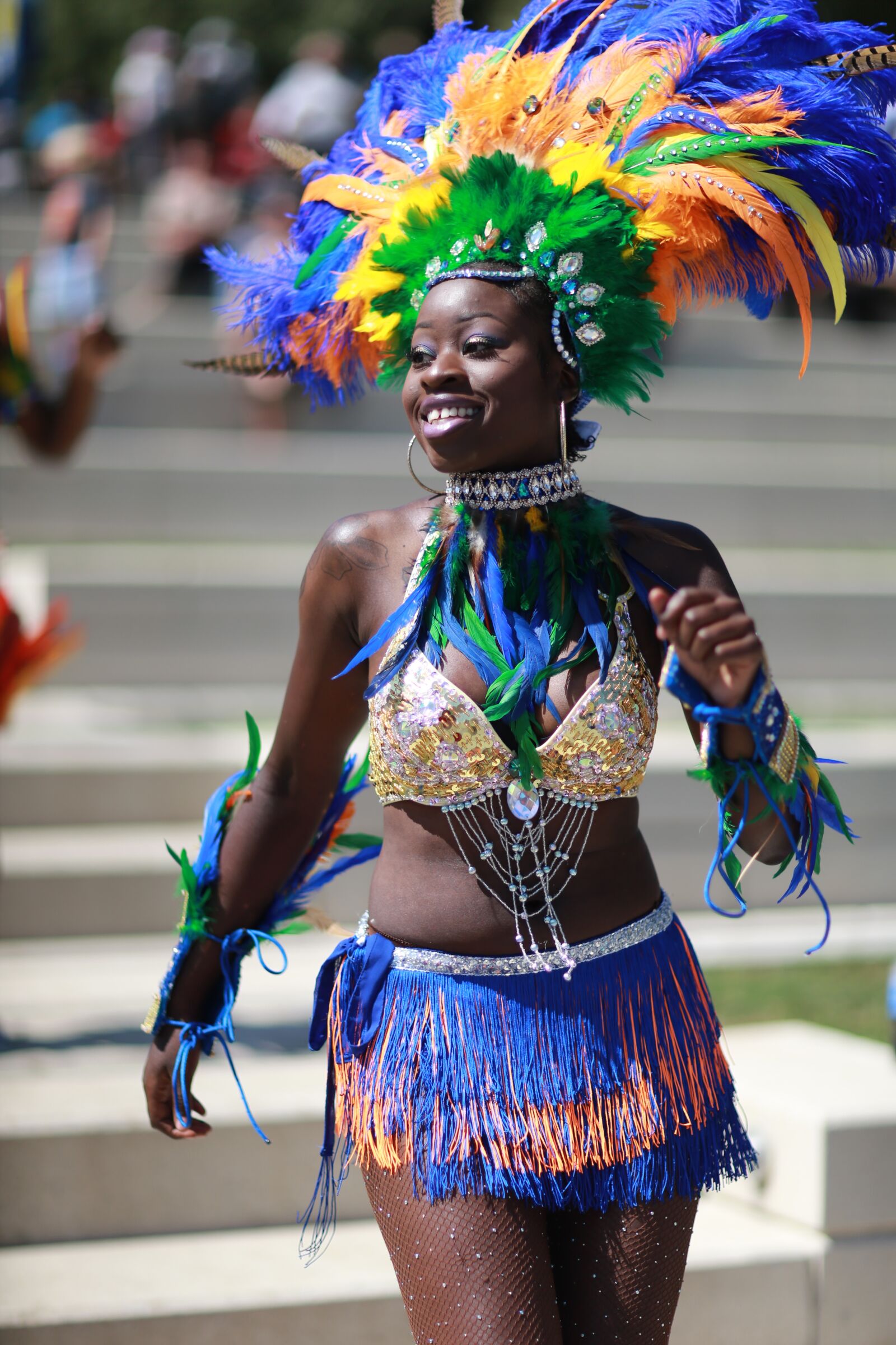 Canon EOS-1D X + Canon EF 85mm F1.2L II USM sample photo. Caribbean costume, ohio first photography