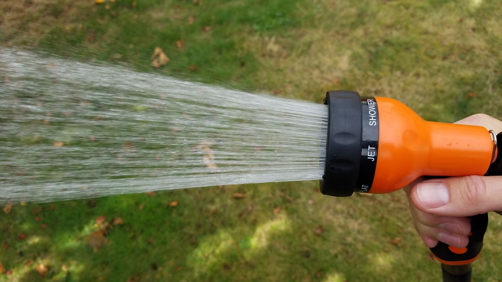 Samsung Galaxy S7 sample photo. Backyard, hose, gardening photography