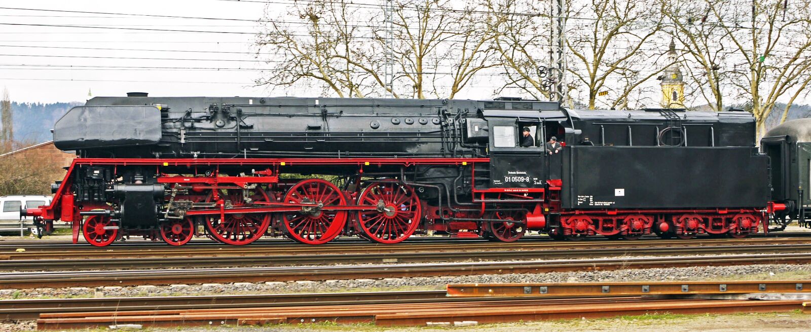 Panasonic Lumix DMC-G1 sample photo. Steam locomotive, express train photography