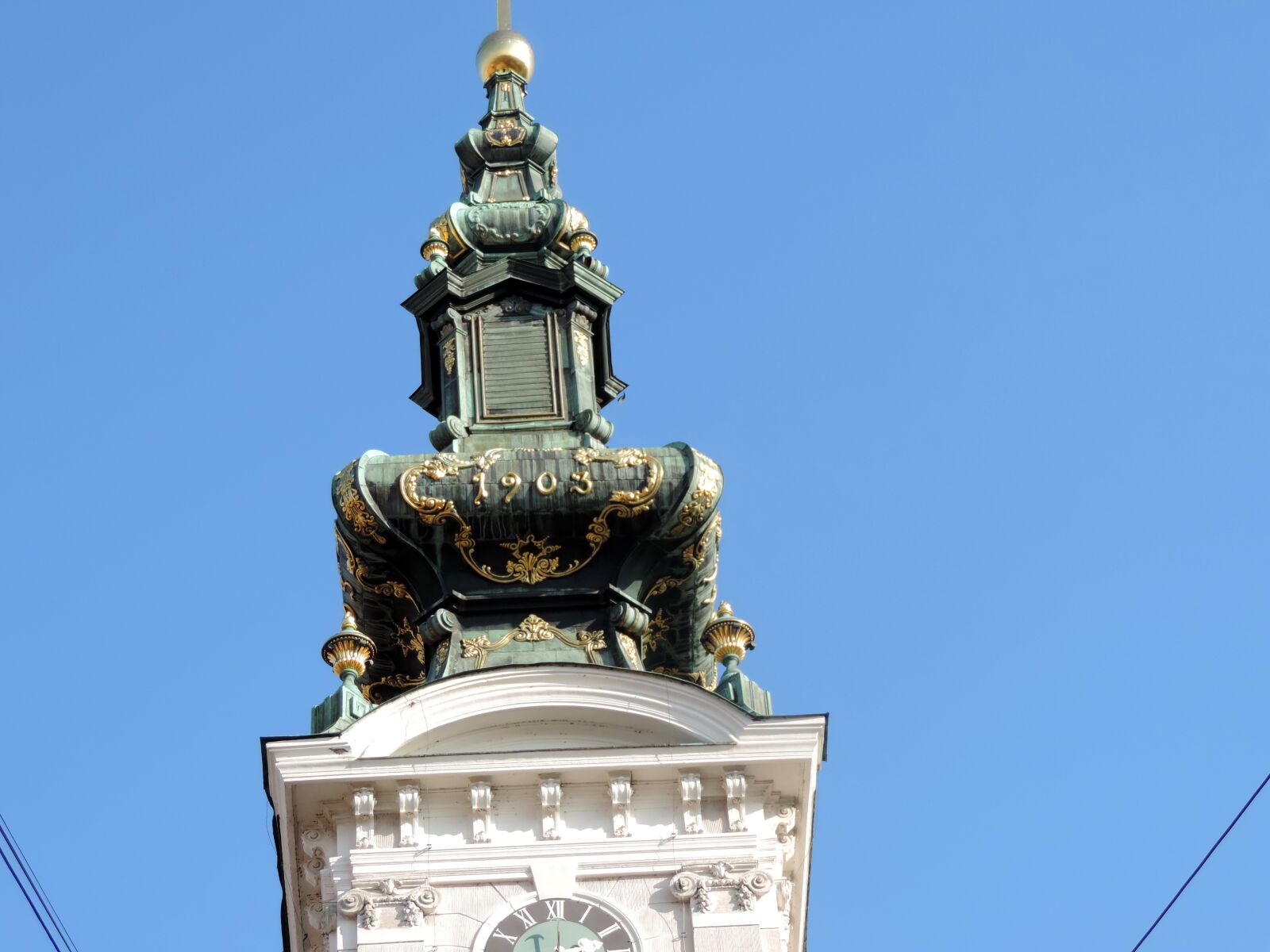 Nikon Coolpix P520 sample photo. Baroque, church tower, cross photography