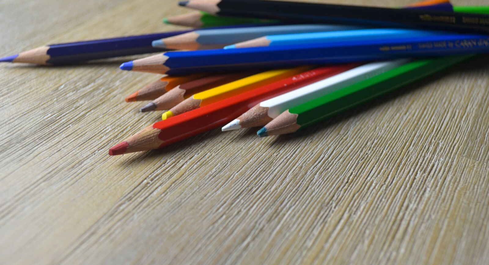 Nikon D3100 sample photo. Pencils, colors, colored pencils photography