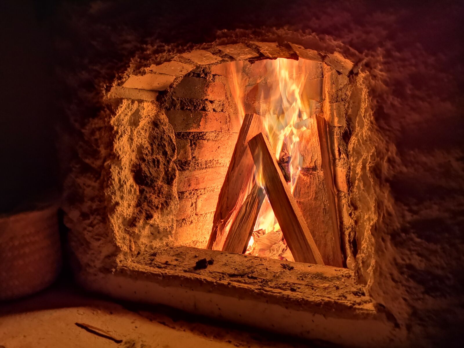 HUAWEI LYA-L29 sample photo. Fireplace, fire, flame photography