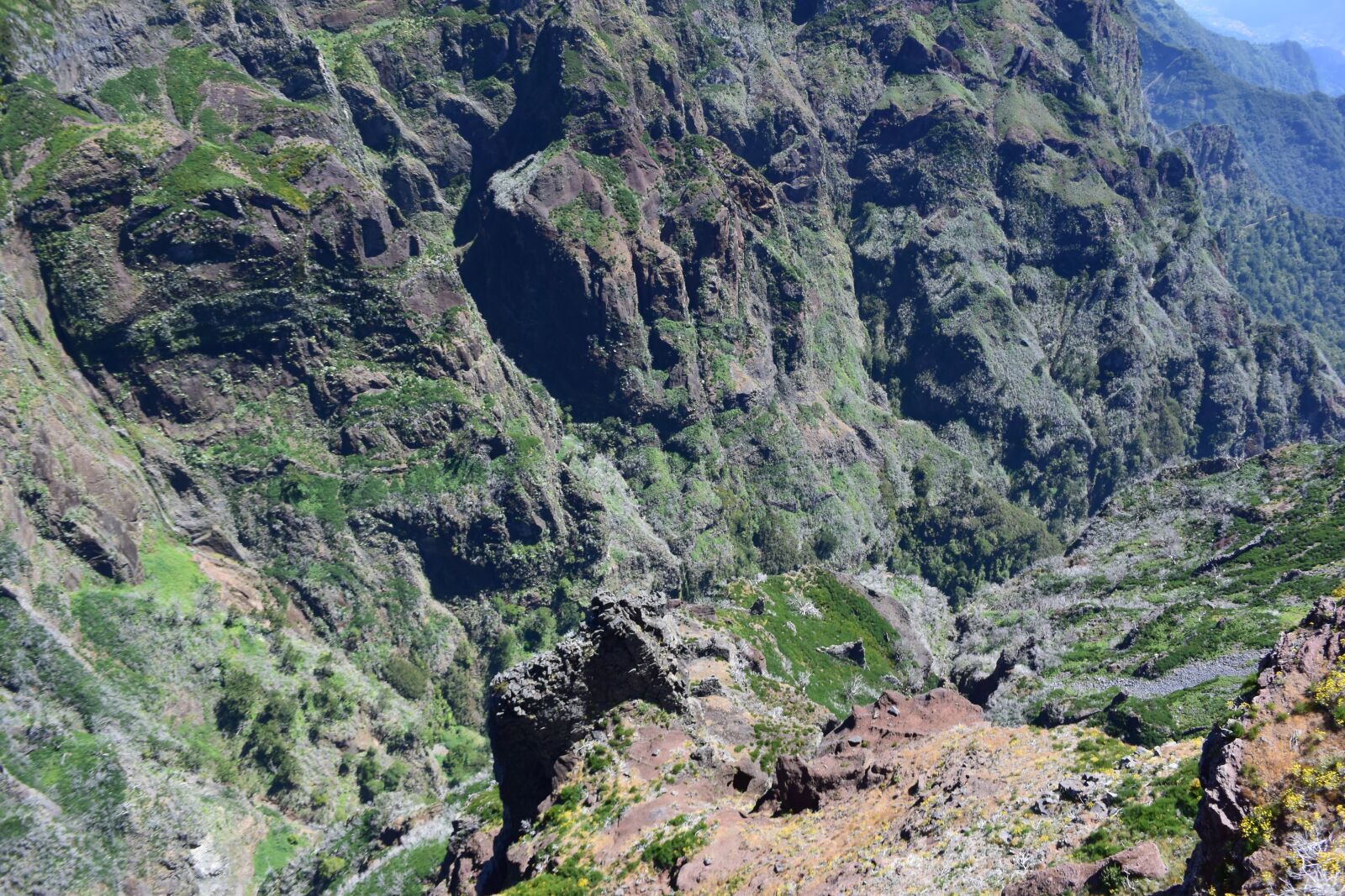 Nikon 1 J4 sample photo. Madeira, mountains, portugal photography
