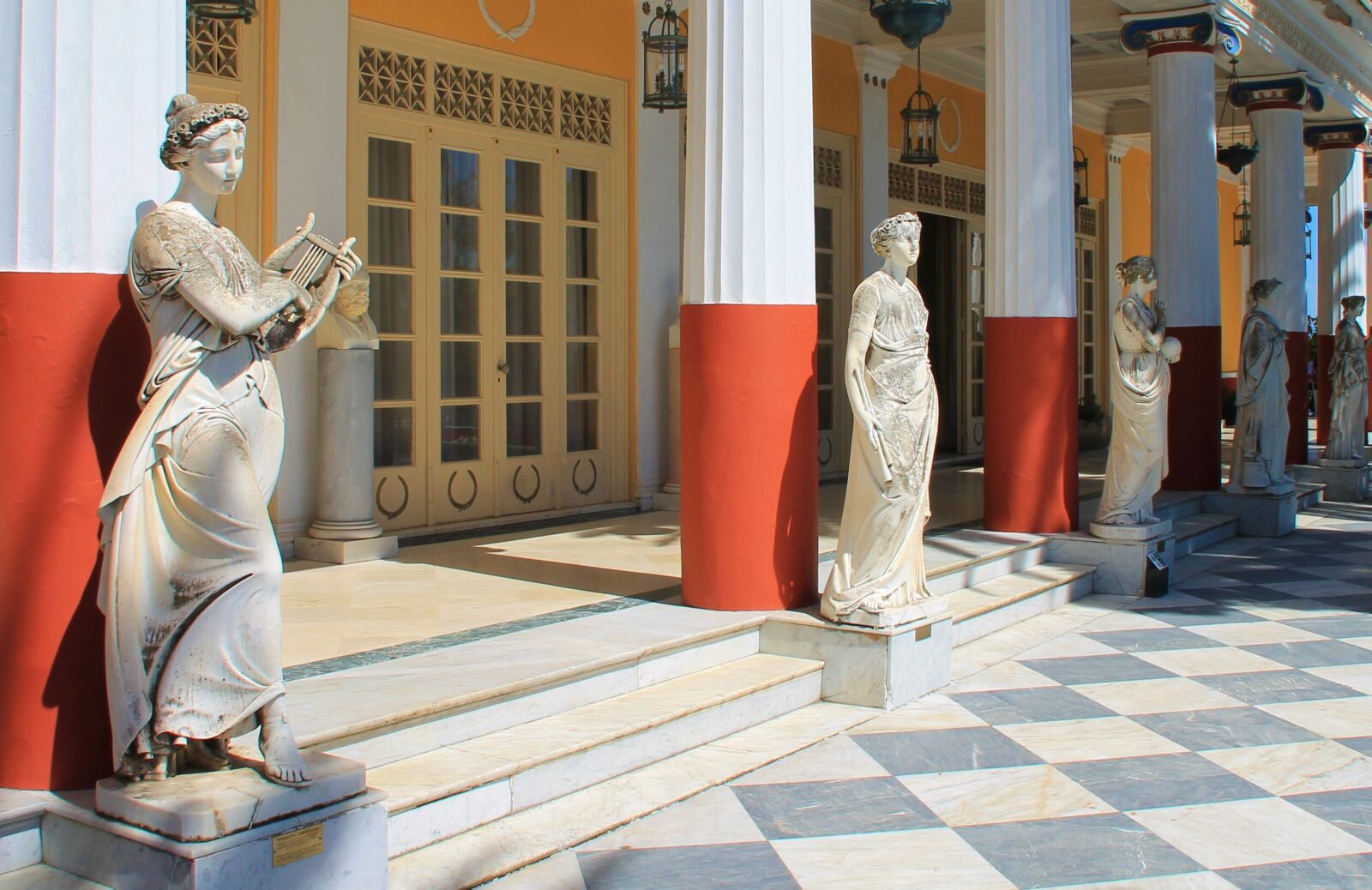 Canon EOS 1100D (EOS Rebel T3 / EOS Kiss X50) sample photo. Corfu, palace, achillion photography