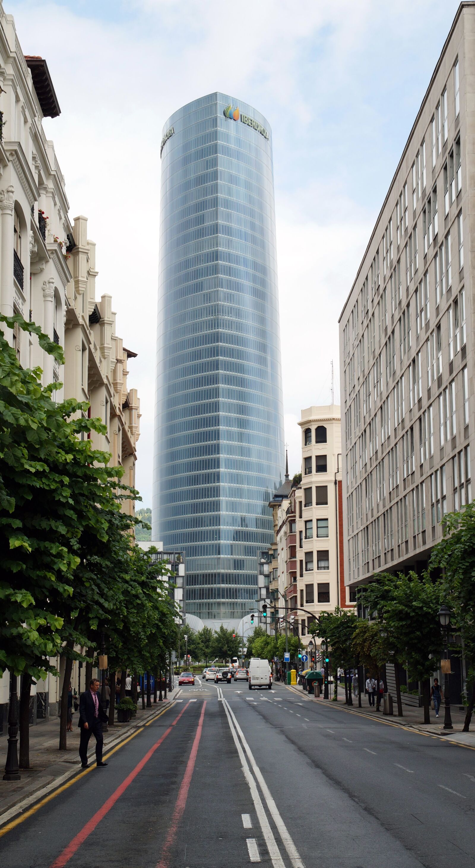 Sony SLT-A58 sample photo. Iberdrola tower, bilbao, spain photography