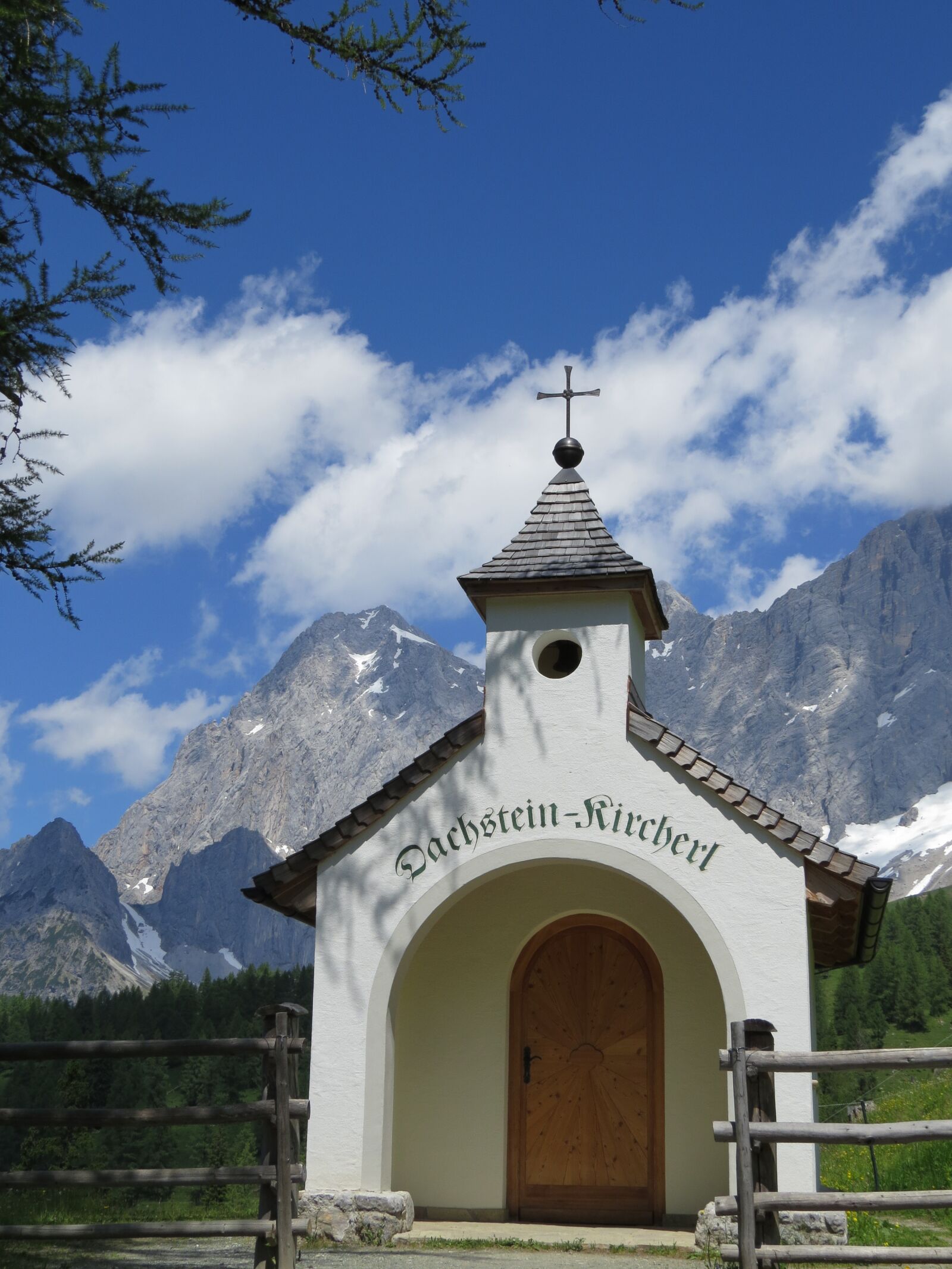 Canon PowerShot SX50 HS sample photo. Church, chapel, mountains photography