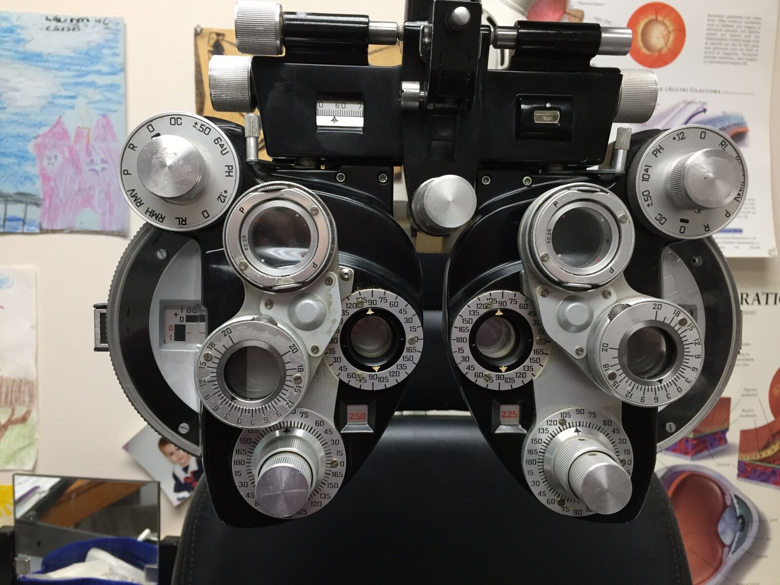 Apple iPhone 6 sample photo. Phoropter, refraction, eyeglass prescription photography