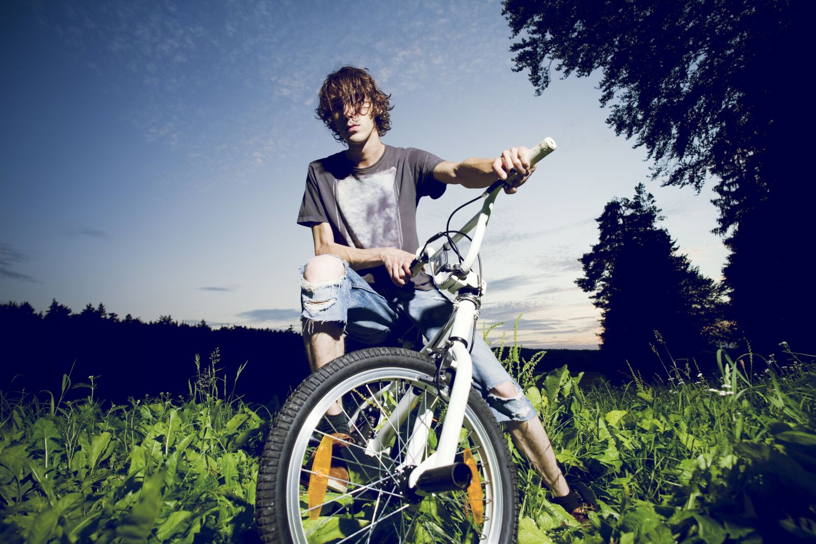Canon EOS-1Ds Mark III sample photo. Bmx, biker, bike photography