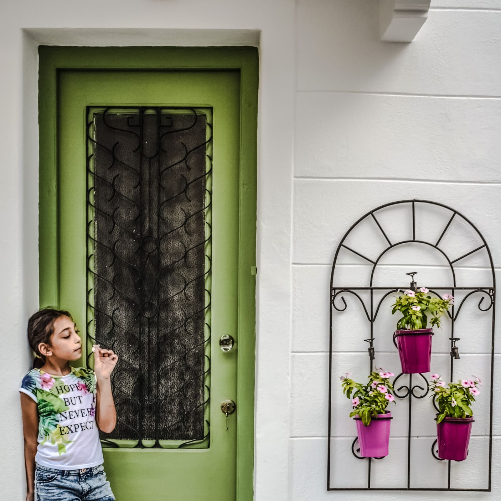 Nikon D3300 sample photo. Girl, young, door photography