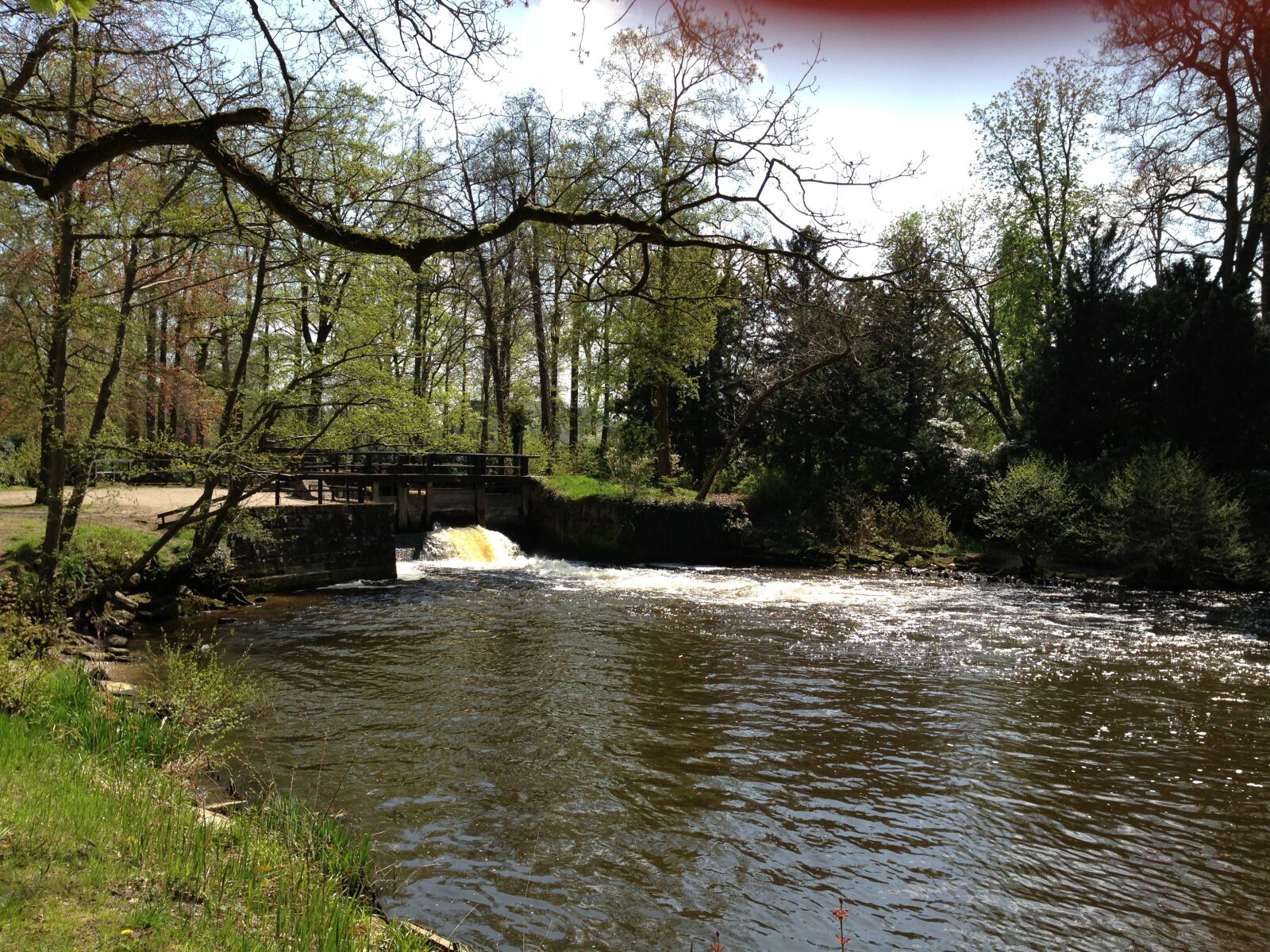Apple iPhone 5 sample photo. Little, waterfall, nature photography