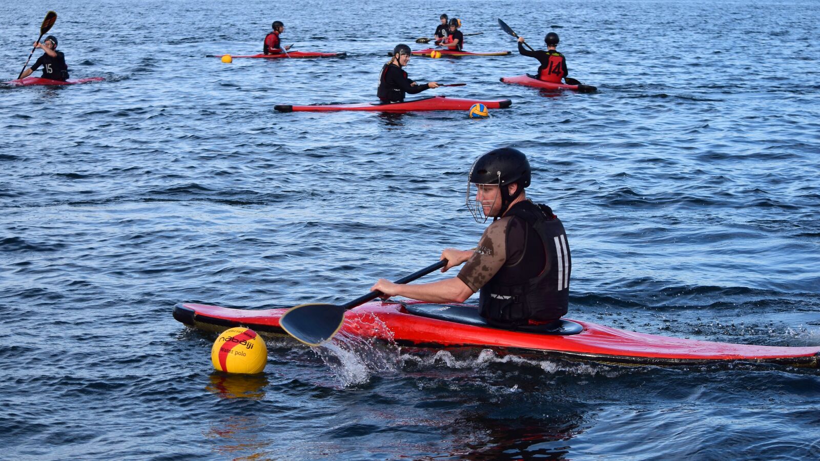 Nikon D5300 sample photo. Canoeing, canoe polo, training photography