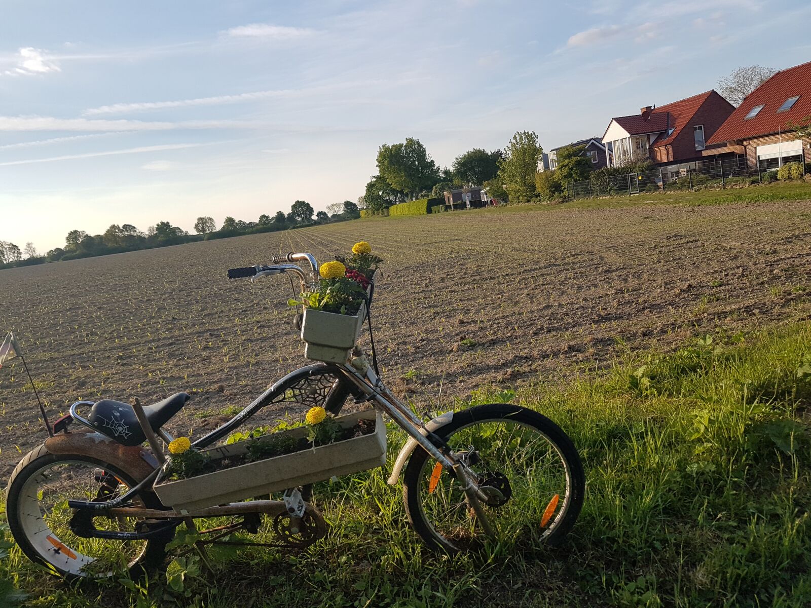 Samsung Galaxy S7 Edge sample photo. Laer, spring, bike photography