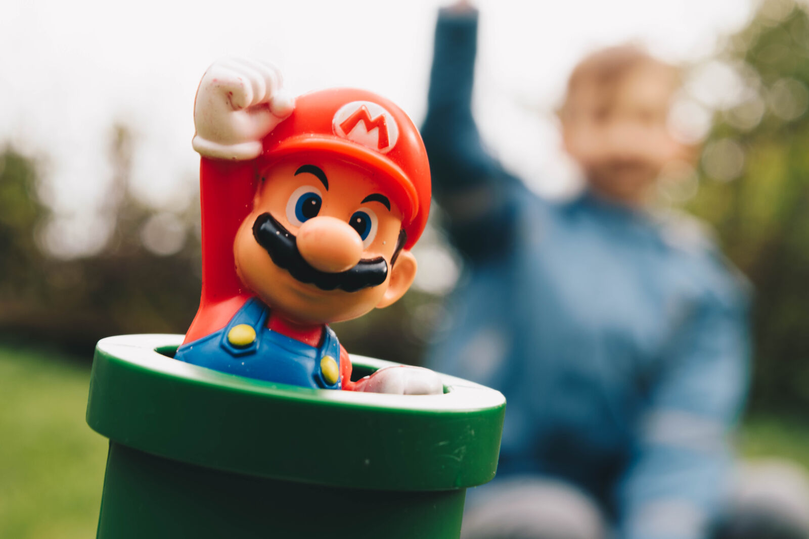 Nikon D3300 sample photo. Child, fun, garden, mario photography