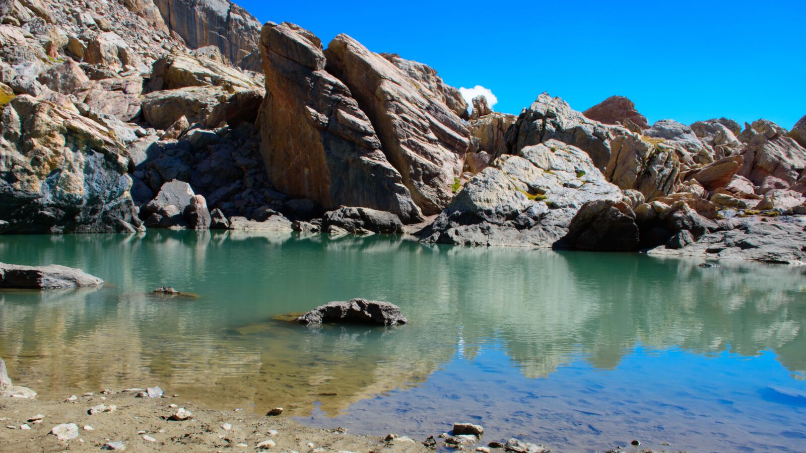 Nikon D5500 sample photo. Lake, mountain, water photography