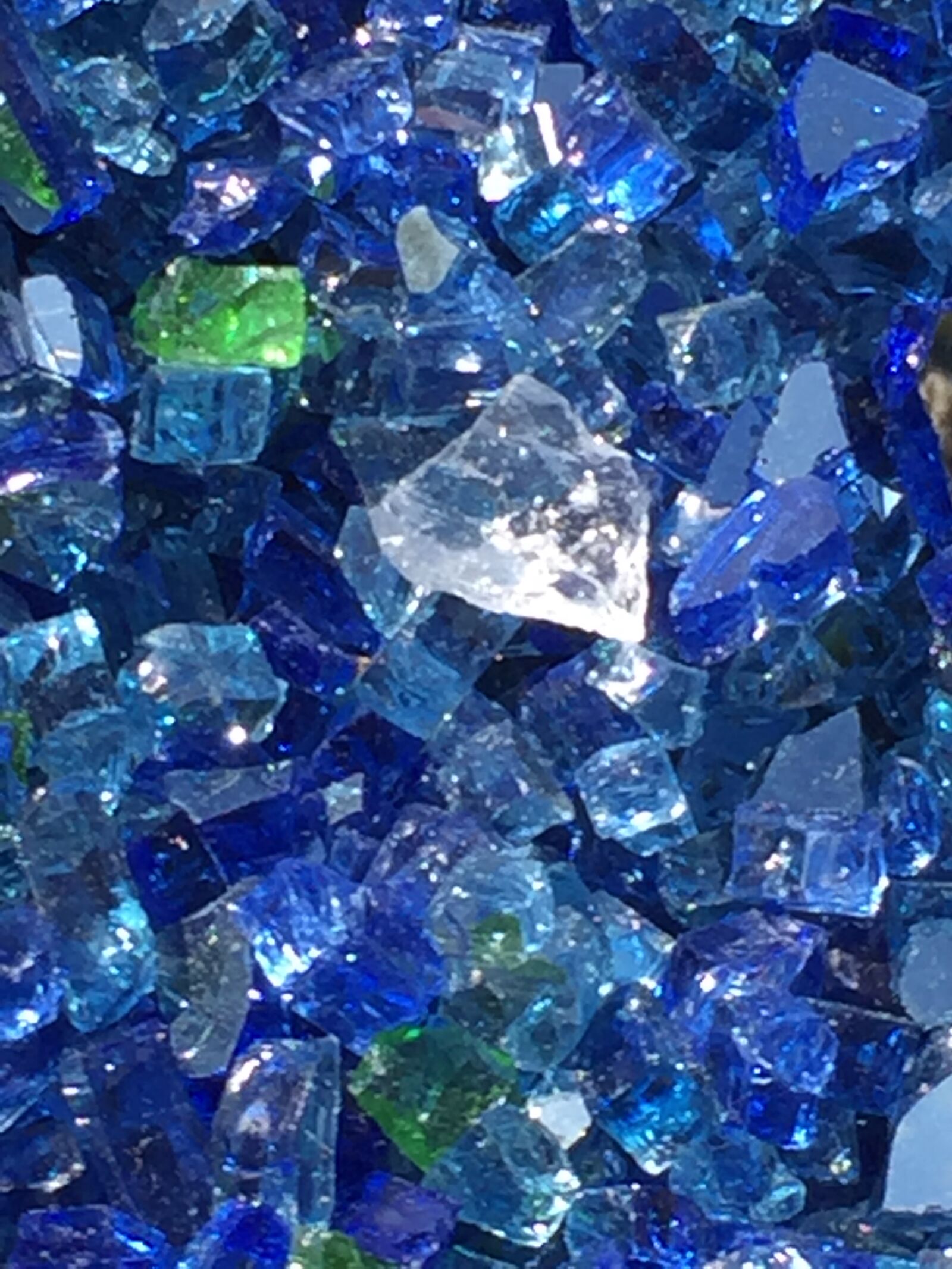 Apple iPhone 6 sample photo. Blue, glass, broken, fireplace photography