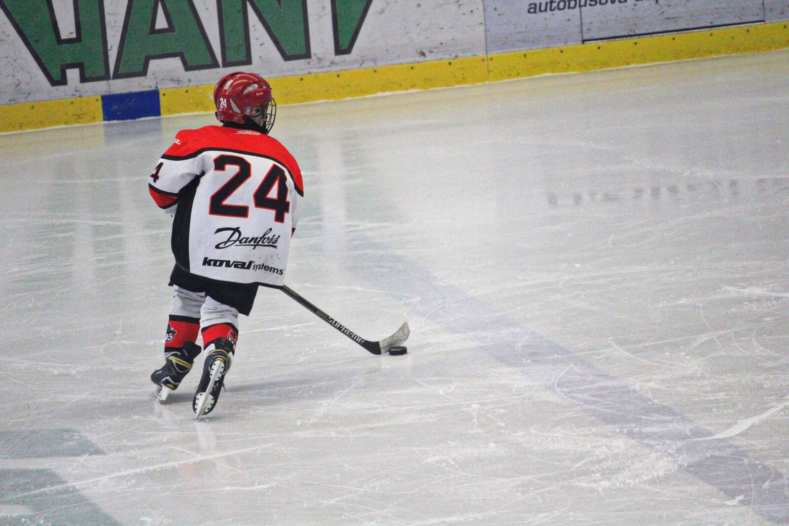 Canon EF-S 55-250mm F4-5.6 IS STM sample photo. Hockey, pupils, children photography