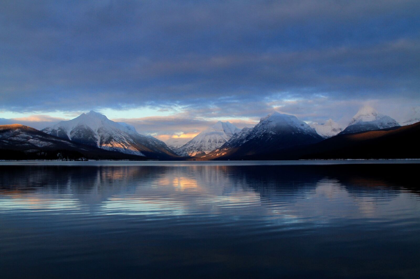 Canon EOS 7D sample photo. Lake mcdonald, landscape, sunset photography