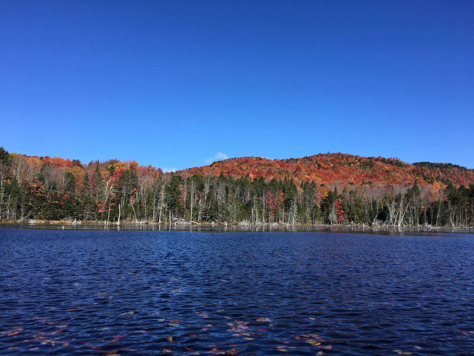 Apple iPhone 6s sample photo. Autumn, lake, mountains photography
