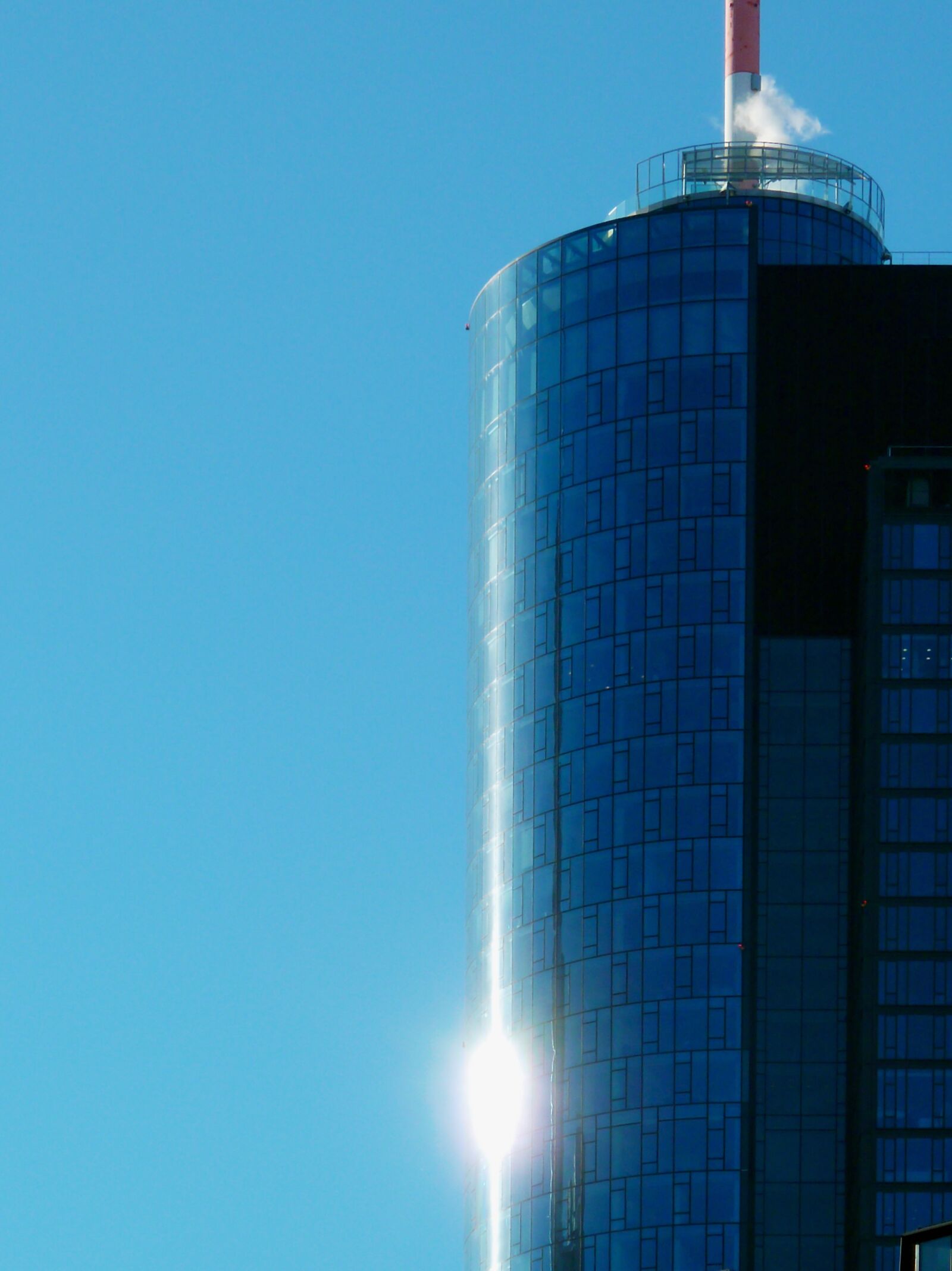 Panasonic DMC-TZ7 sample photo. Architecture, bank, window photography