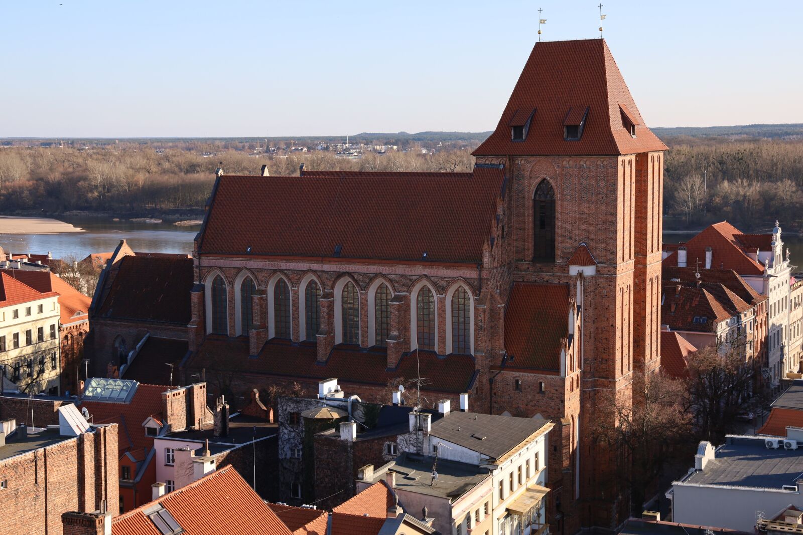 Canon RF 24-105mm F4L IS USM sample photo. Church, the cathedral, toruń photography