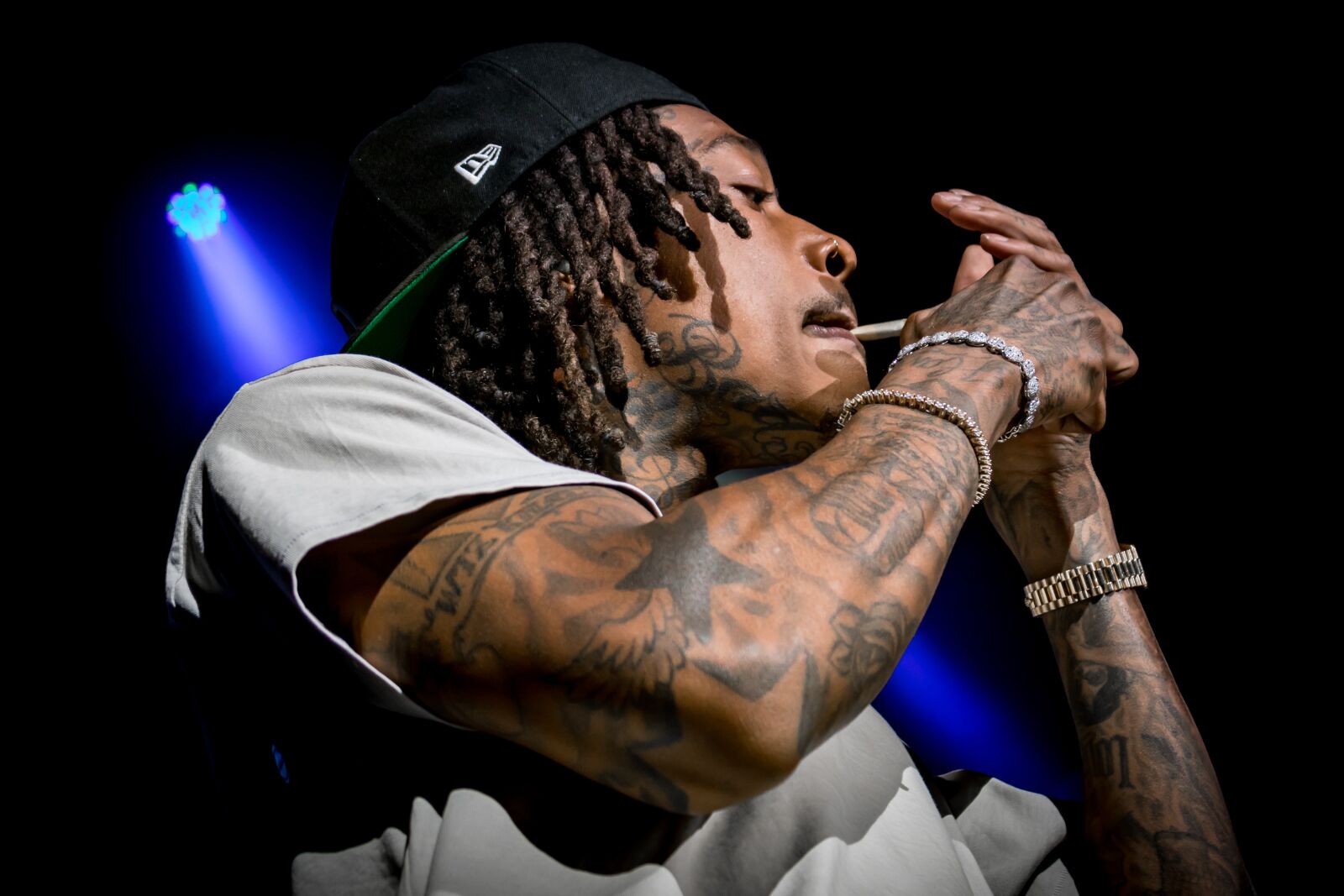 Canon EOS 80D sample photo. Wiz, khalifa, rap photography