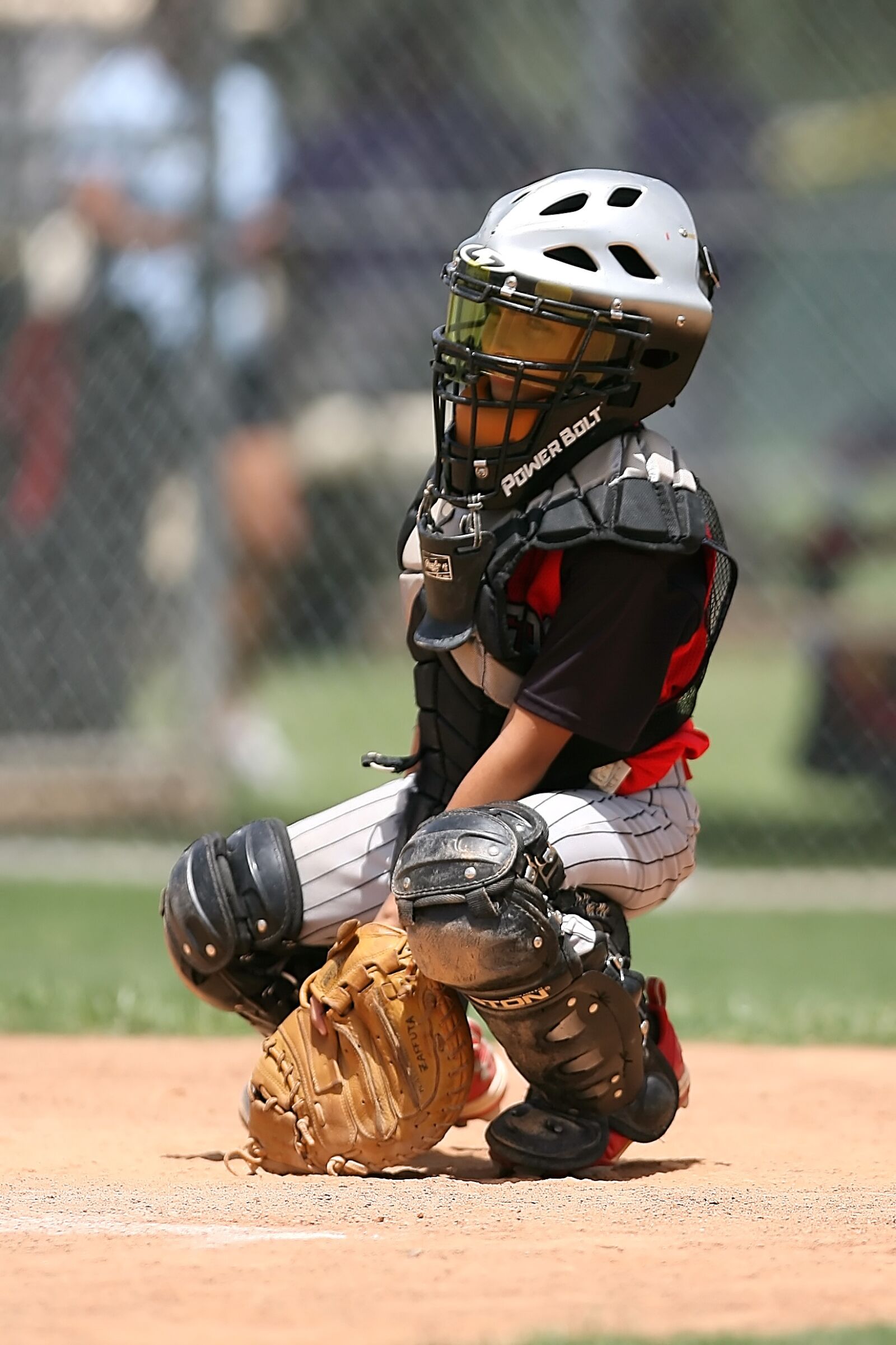 Canon EOS-1D Mark II N sample photo. Baseball, catcher, player photography