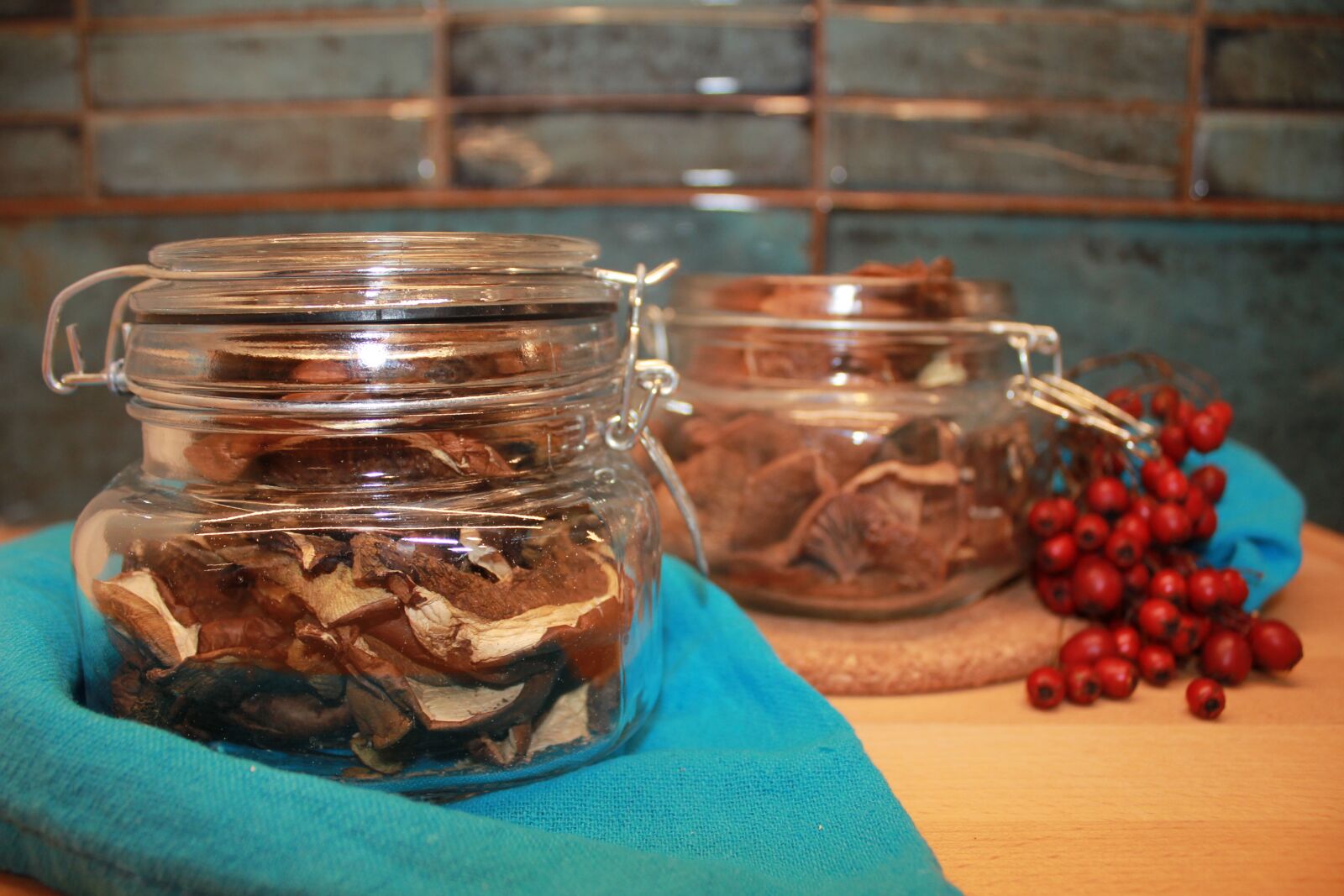 Canon EOS 60D sample photo. Dried mushrooms, food, dried photography