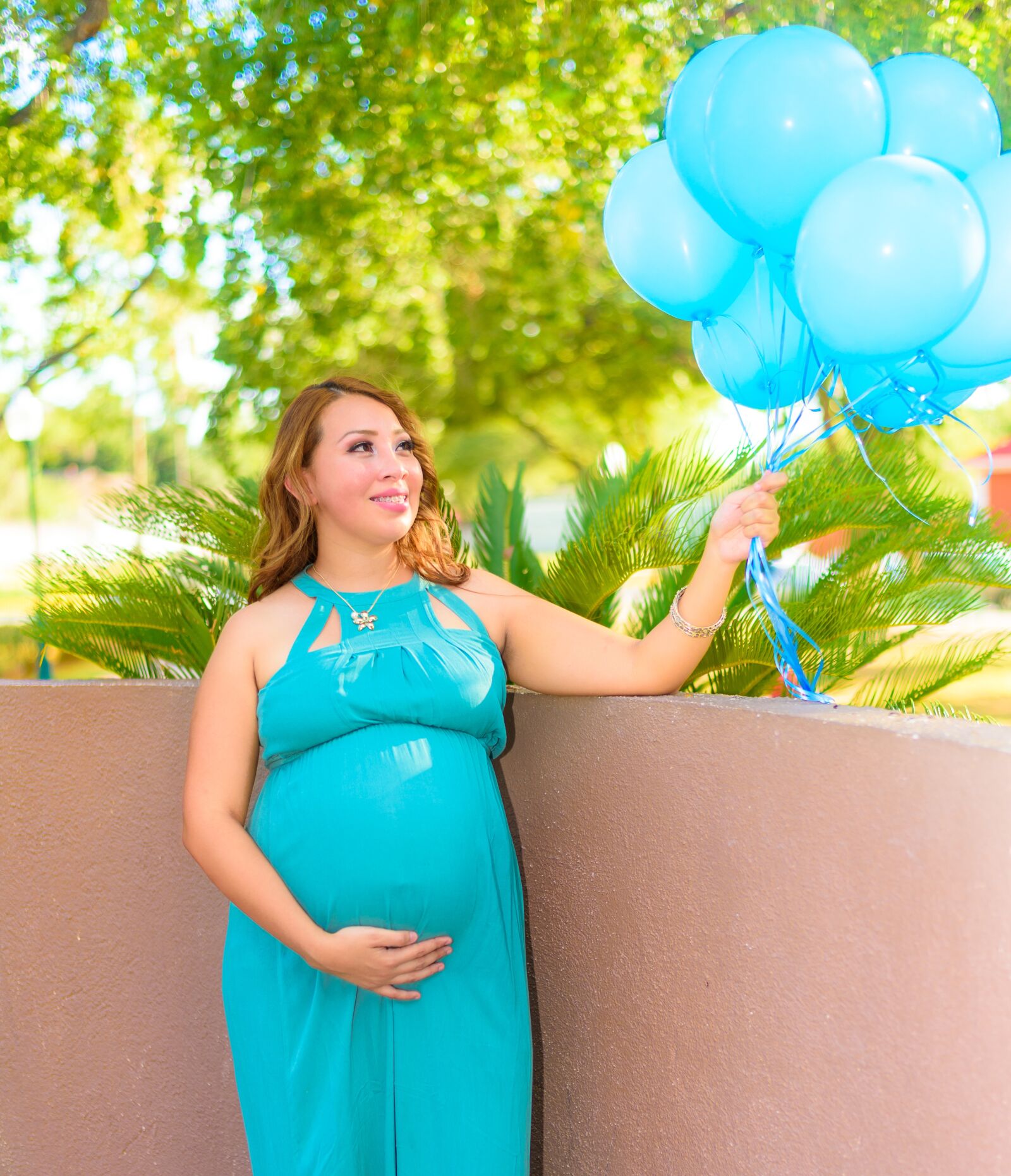 Nikon D750 sample photo. Women, pregnant, summer photography