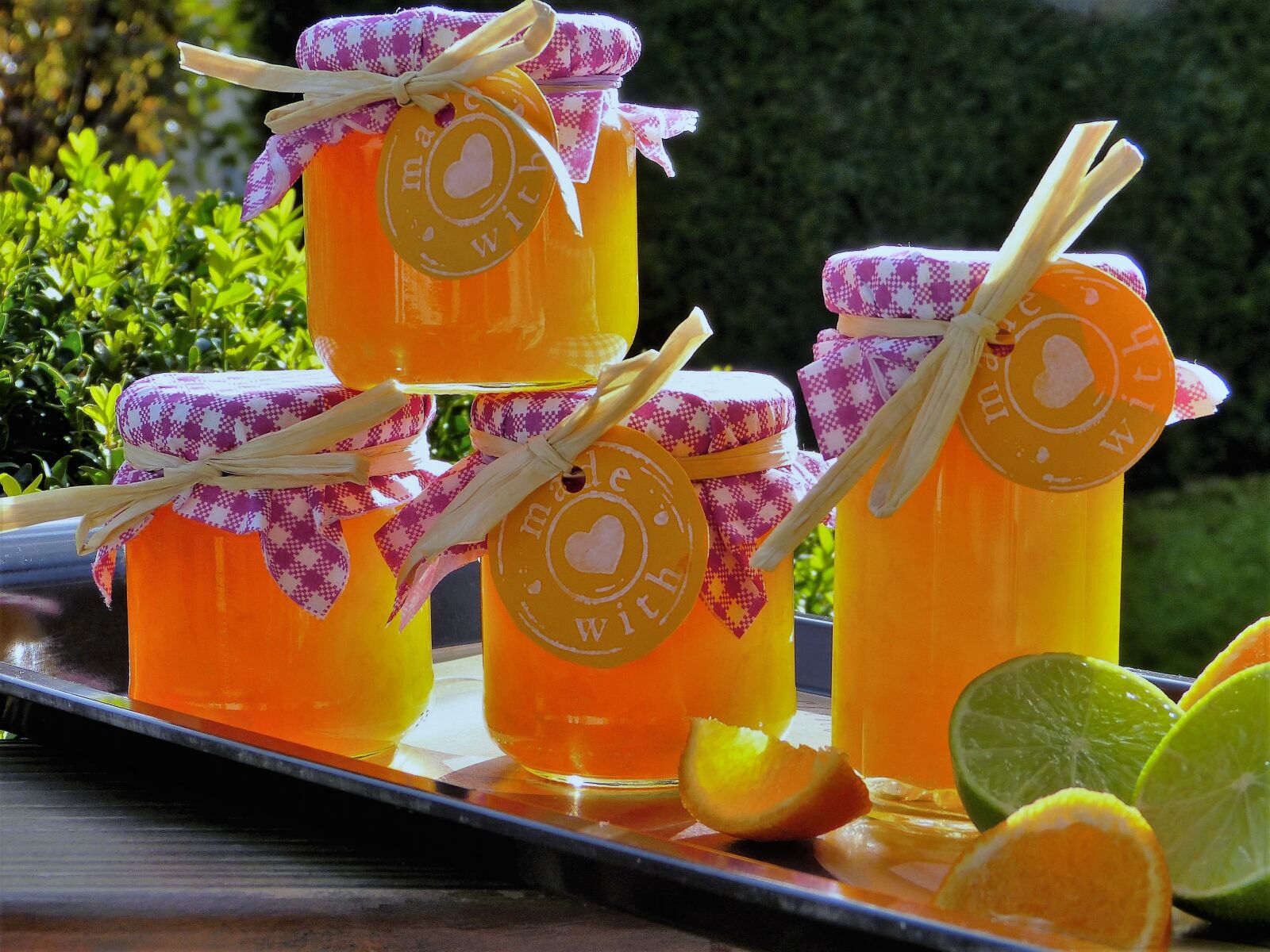Panasonic Lumix DMC-FZ150 sample photo. Jam, orange, lime photography