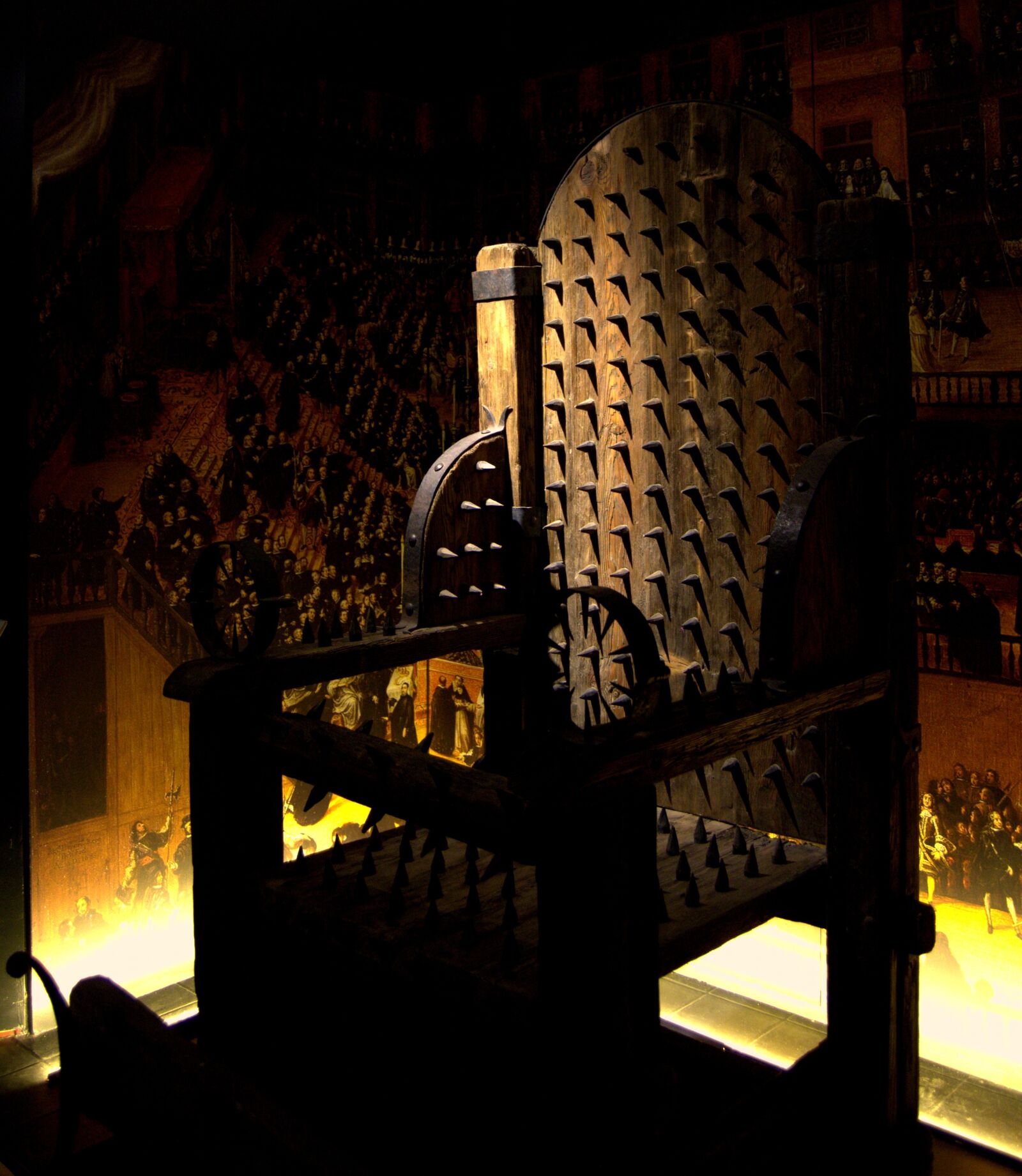 Nikon D3100 sample photo. Torture, medieval, chair photography