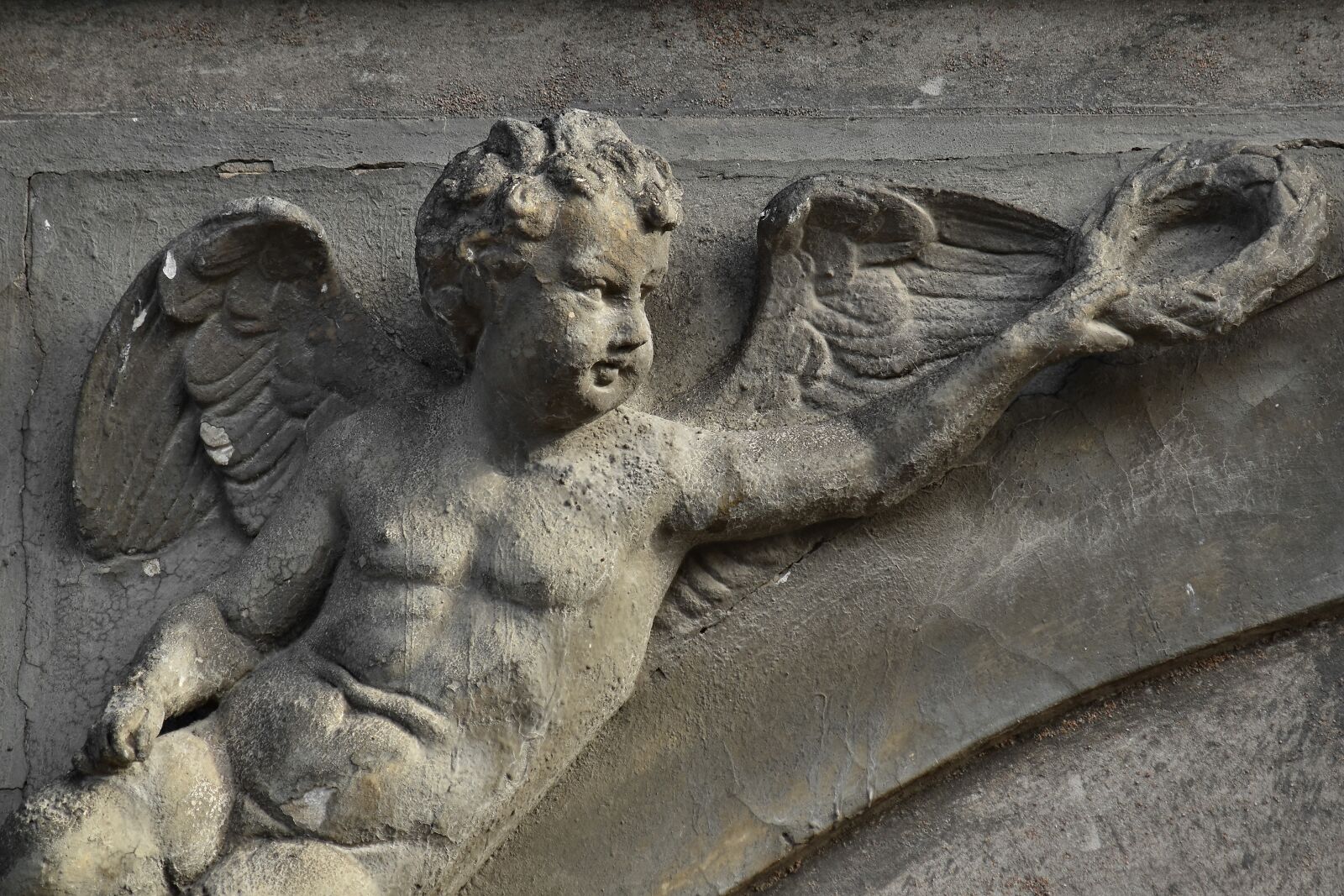 Nikon D5500 sample photo. Angel, artwork, black, gargoyle photography