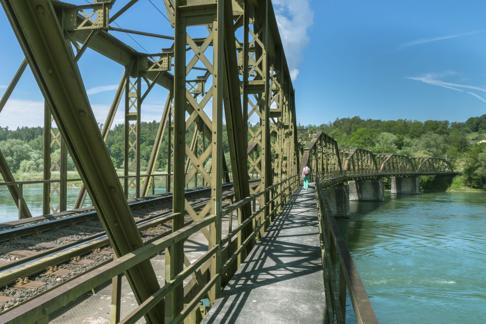 24-200mm F2.8 sample photo. Railway bridge, old bridge photography