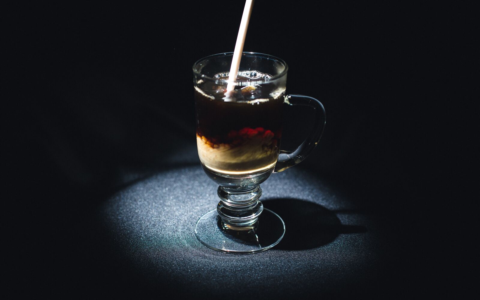 Canon EF 50mm F1.4 USM sample photo. Iced, coffee, cafe photography