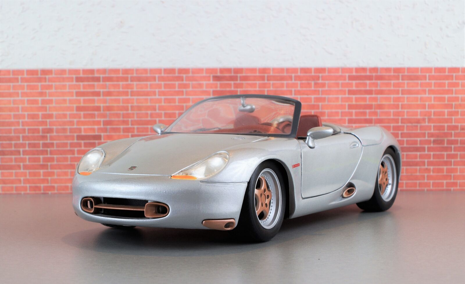 Sony DT 18-70mm F3.5-5.6 sample photo. Model car, porsche, boxster photography