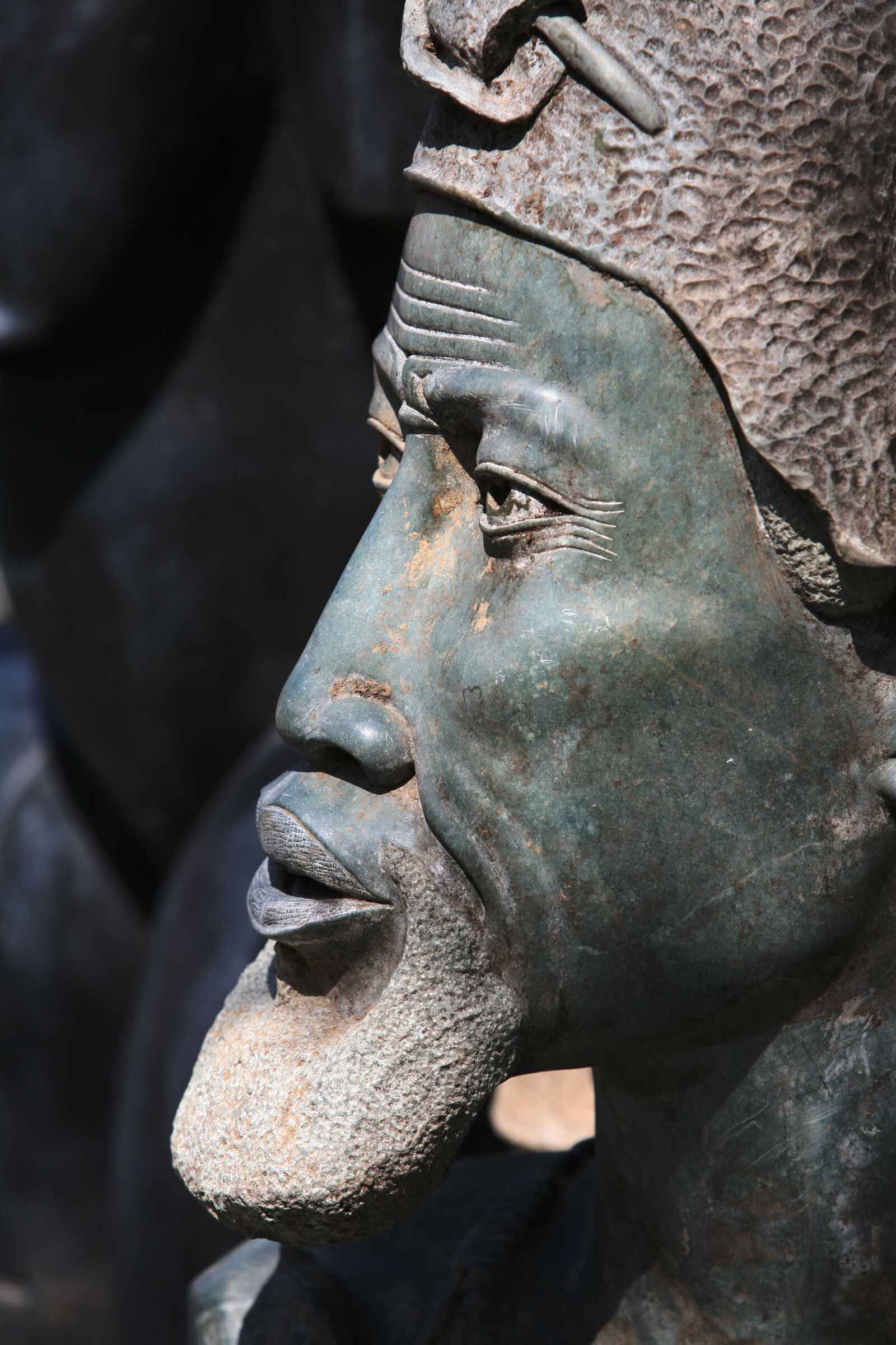 Canon EOS 5D sample photo. Stone, sculpture, statue photography