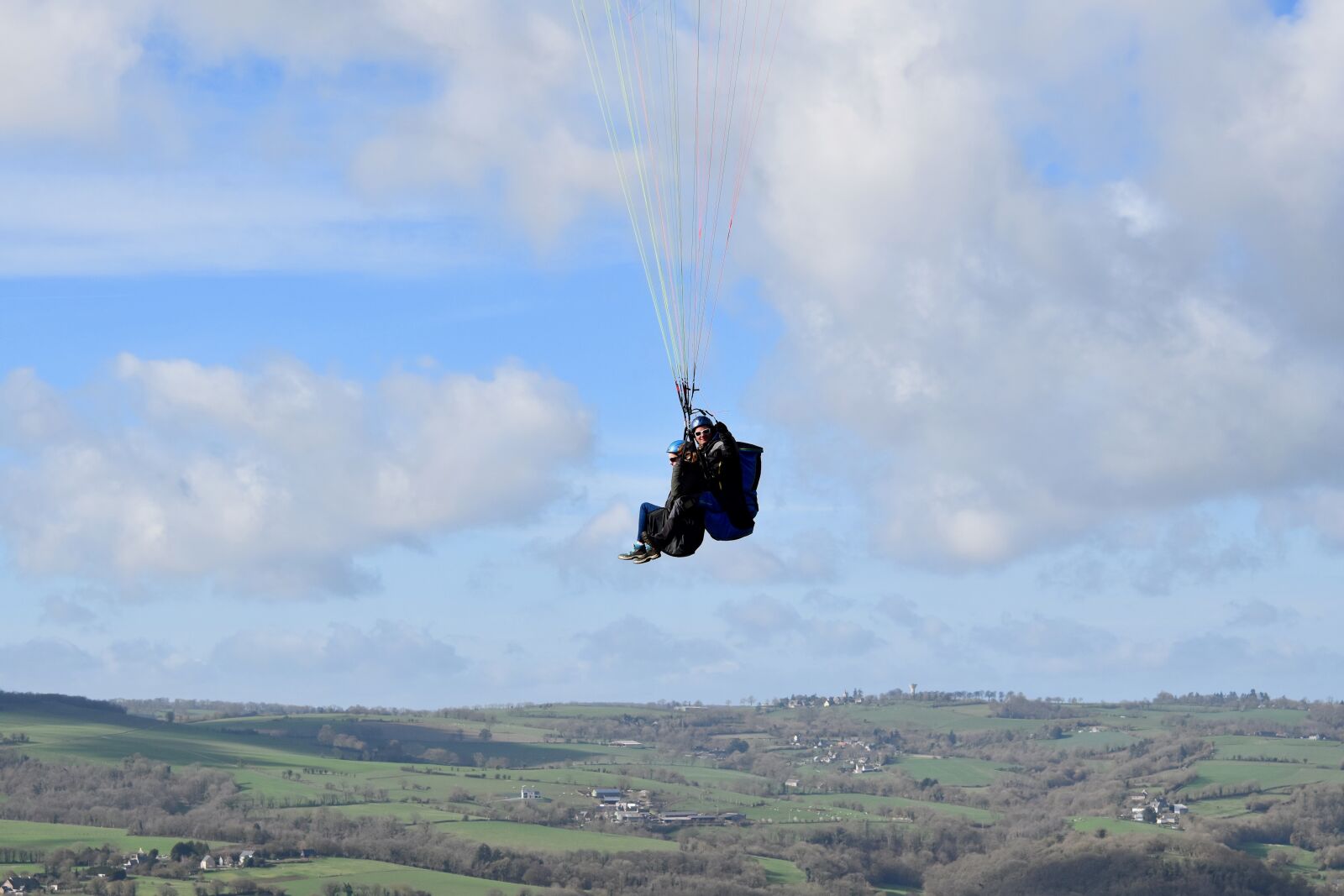 Nikon D5600 sample photo. Paragliding, paragliders, tandem paragliding photography