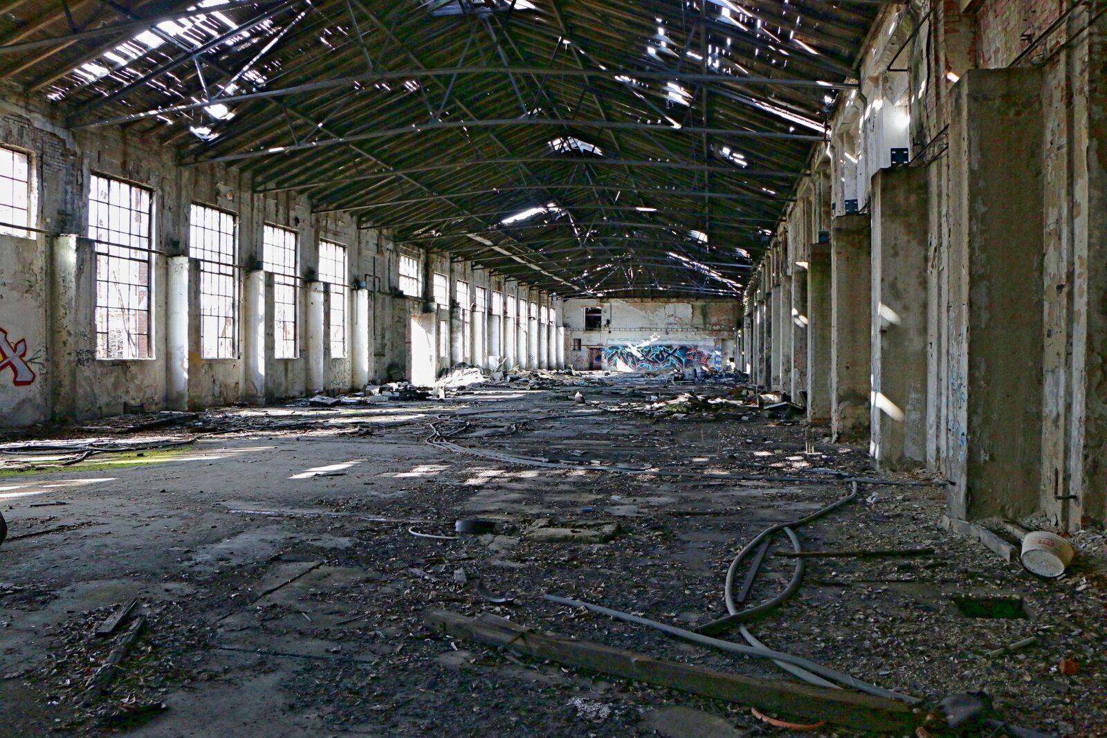 Canon EOS 70D sample photo. Industrial ruin, industry, light photography